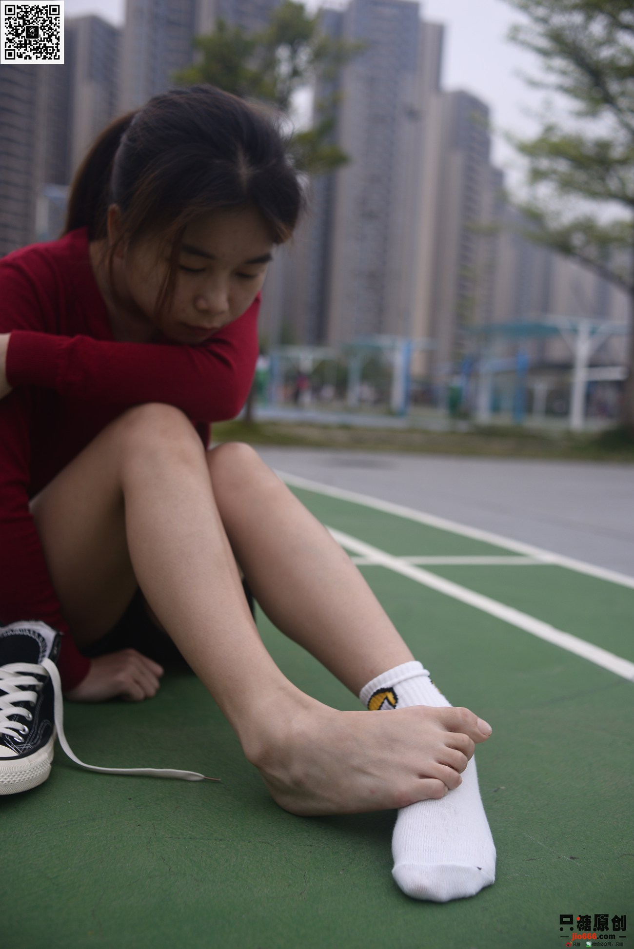 图片[140]-[只糖棉袜]NO.294 小茜 追赶日落[152P] – 速更版-美库