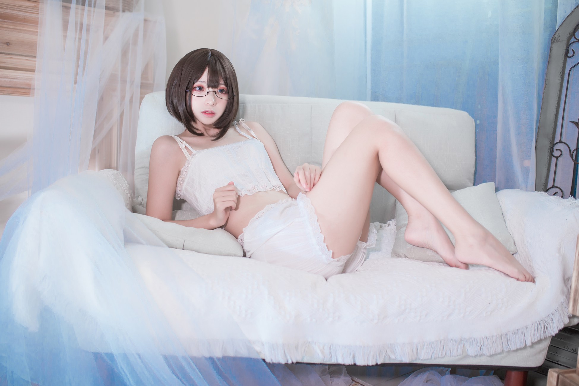 图片[12]-疯猫ss – 眼镜娘[30P] – 速更版-美库