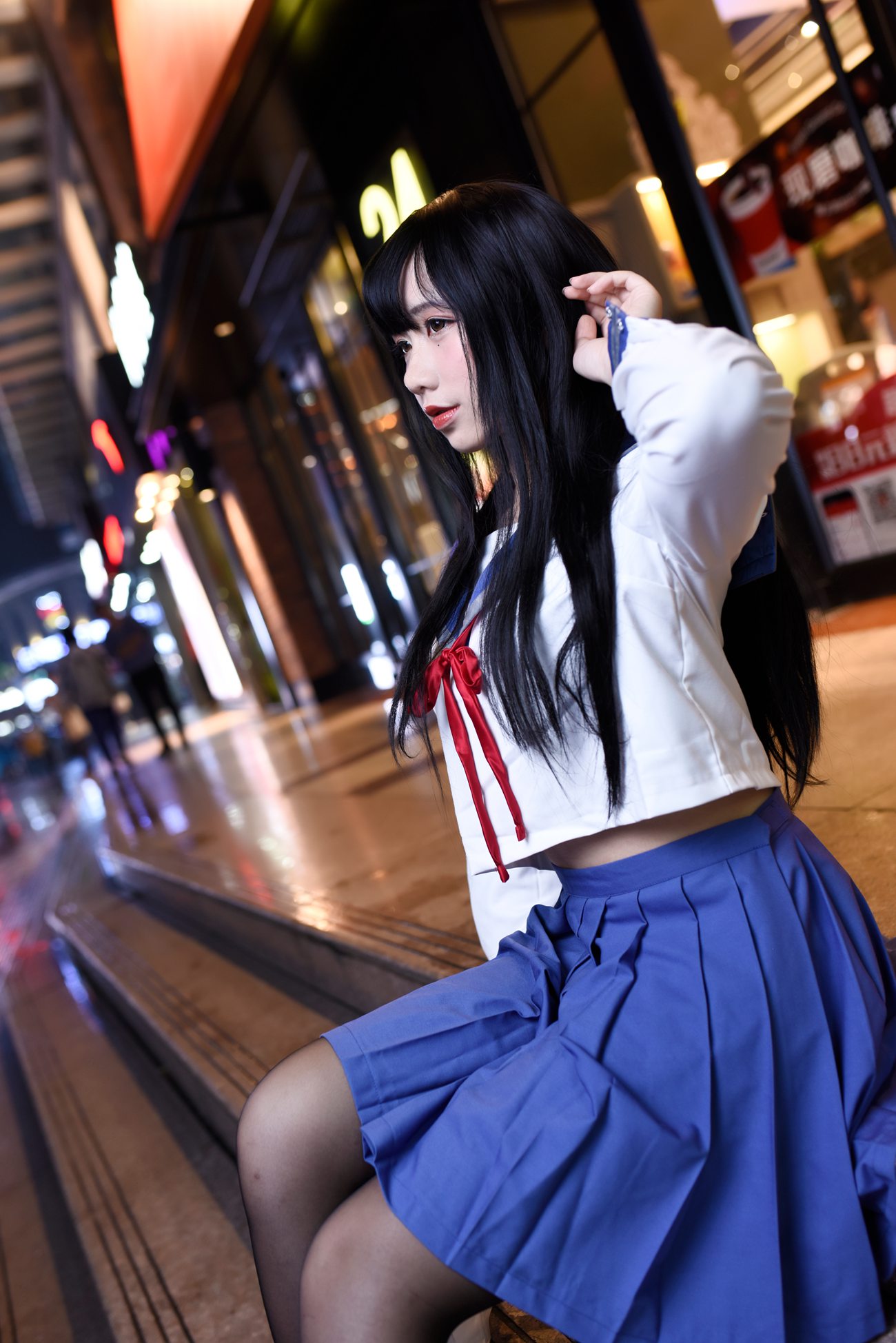 图片[17]-九曲Jean – JK制服[21P] – 速更版-美库