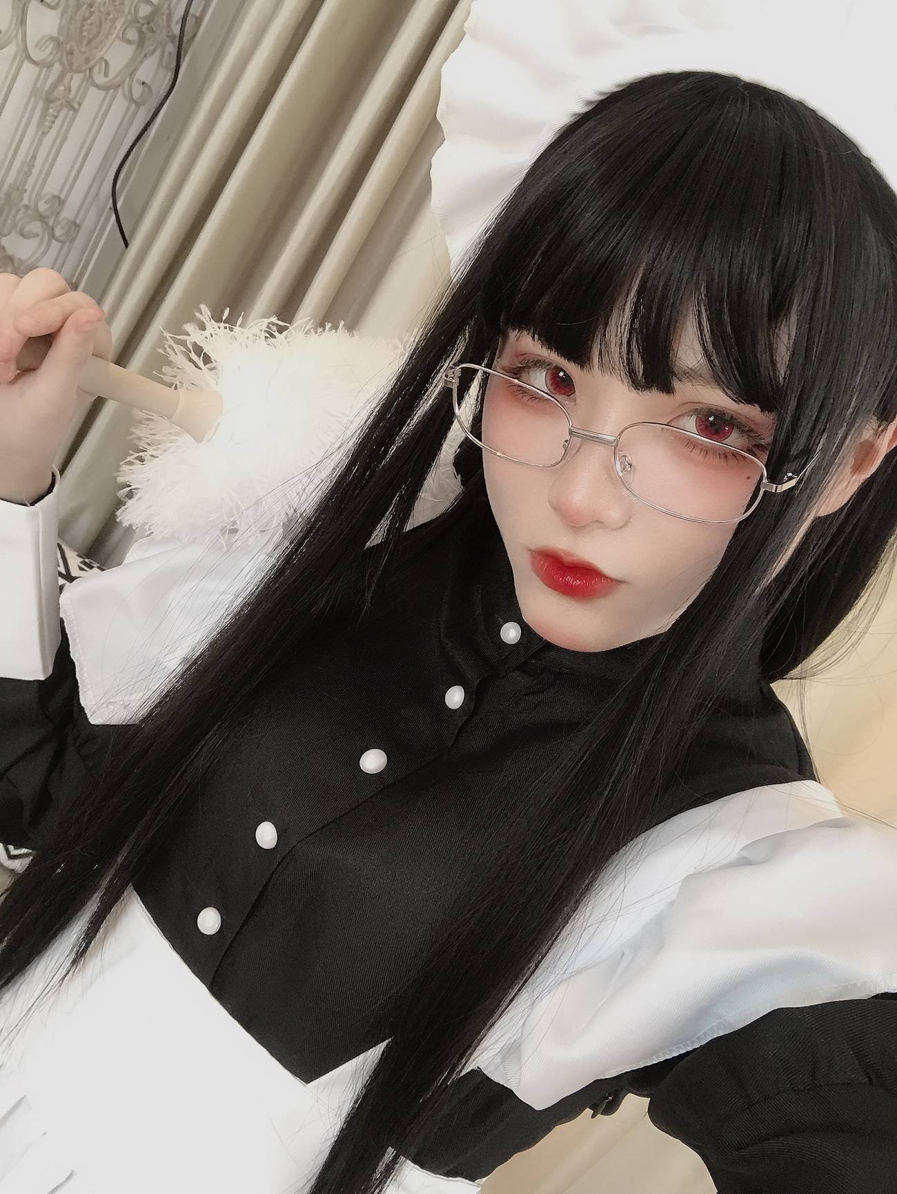 图片[13]-起司块wii – 黑丝女仆[76P] – 速更版-美库