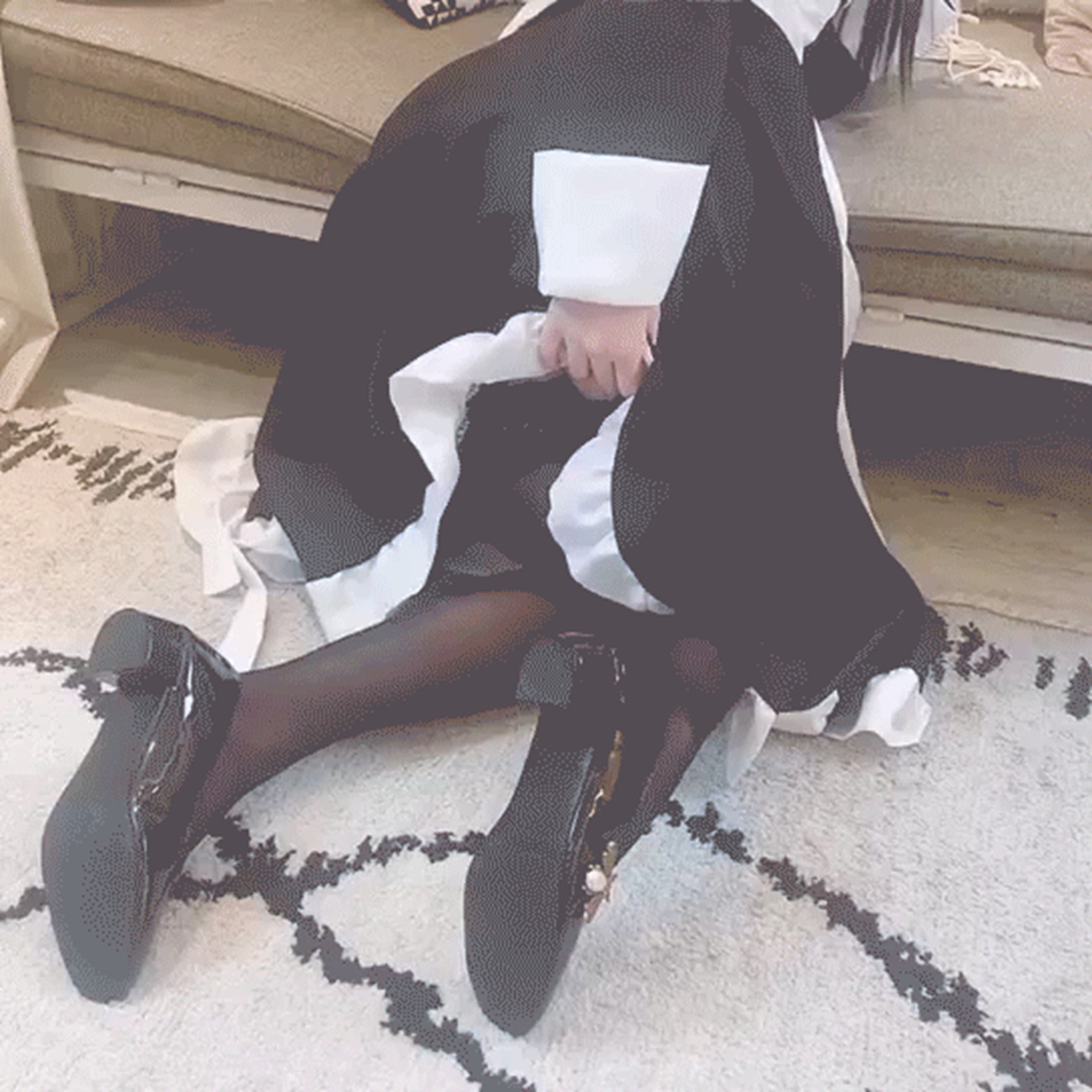 图片[18]-起司块wii – 黑丝女仆[76P] – 速更版-美库