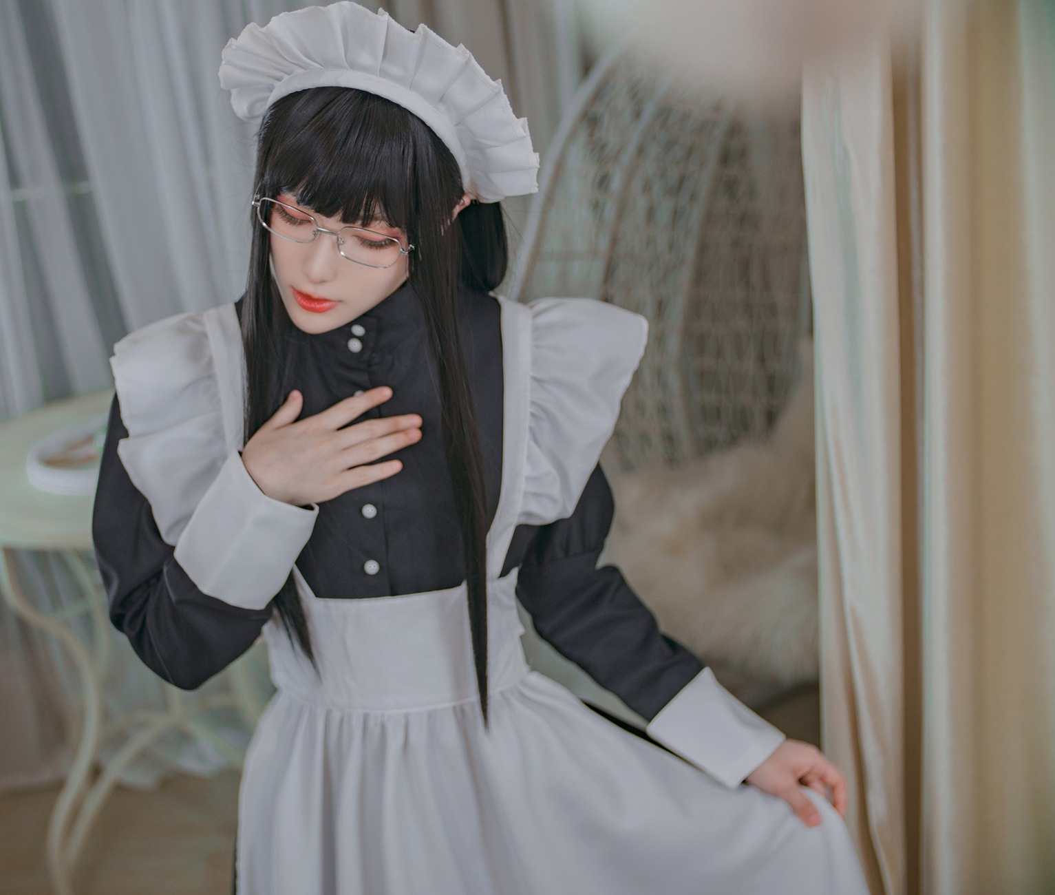 图片[34]-起司块wii – 黑丝女仆[76P] – 速更版-美库