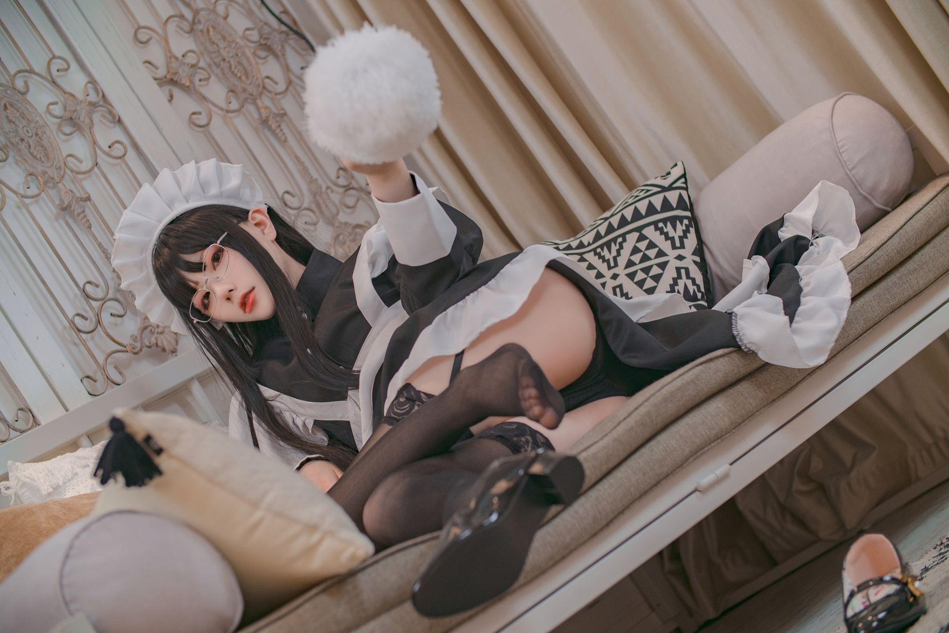 图片[56]-起司块wii – 黑丝女仆[76P] – 速更版-美库