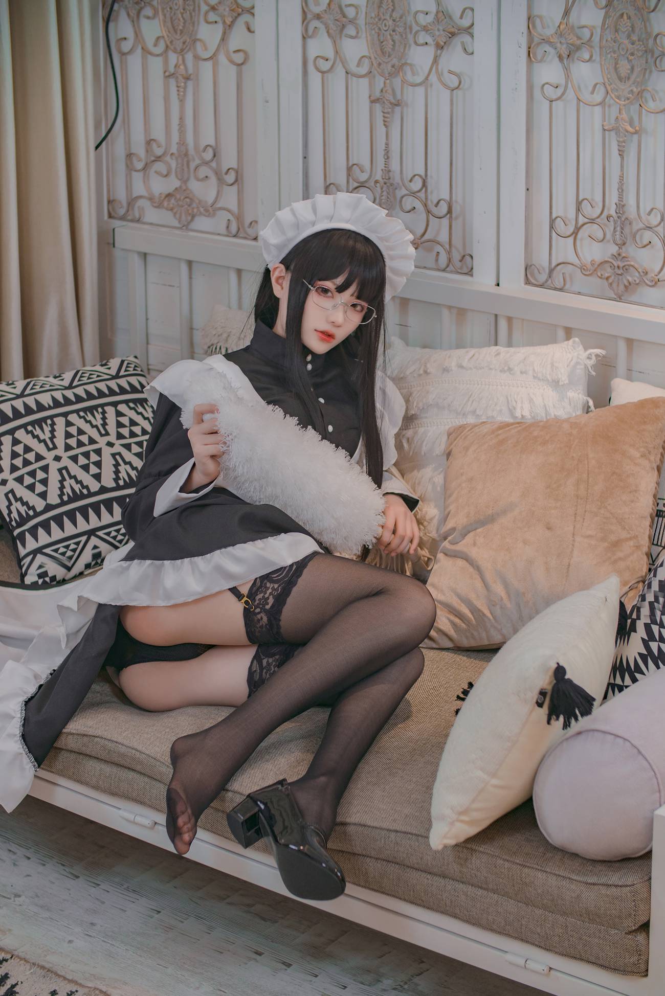 图片[60]-起司块wii – 黑丝女仆[76P] – 速更版-美库