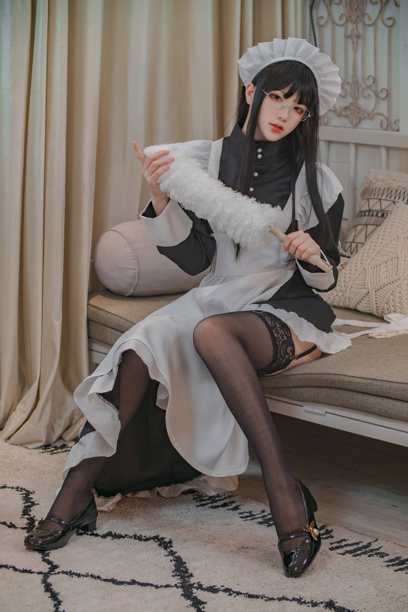 图片[61]-起司块wii – 黑丝女仆[76P] – 速更版-美库