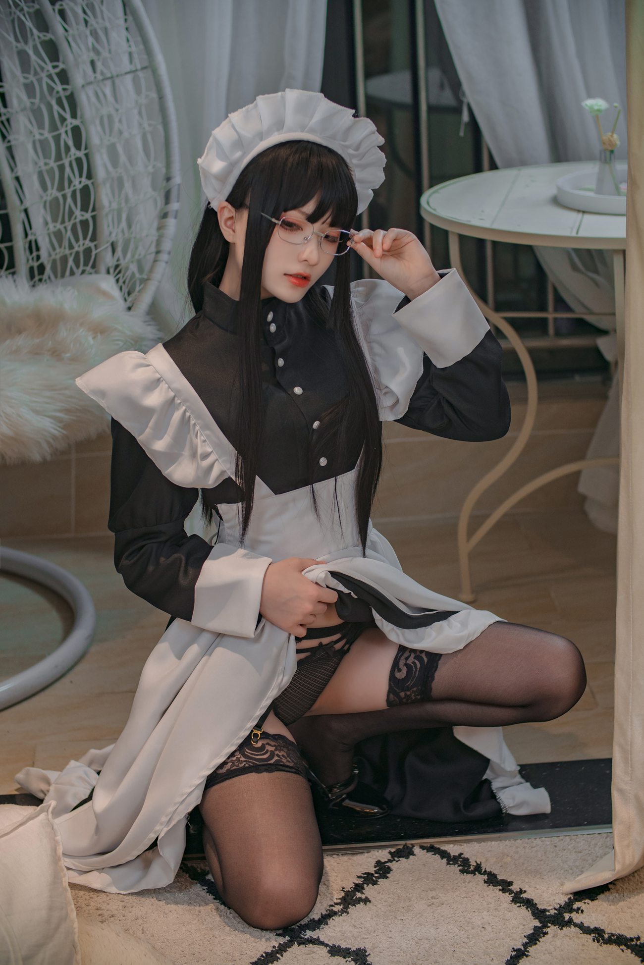 图片[66]-起司块wii – 黑丝女仆[76P] – 速更版-美库