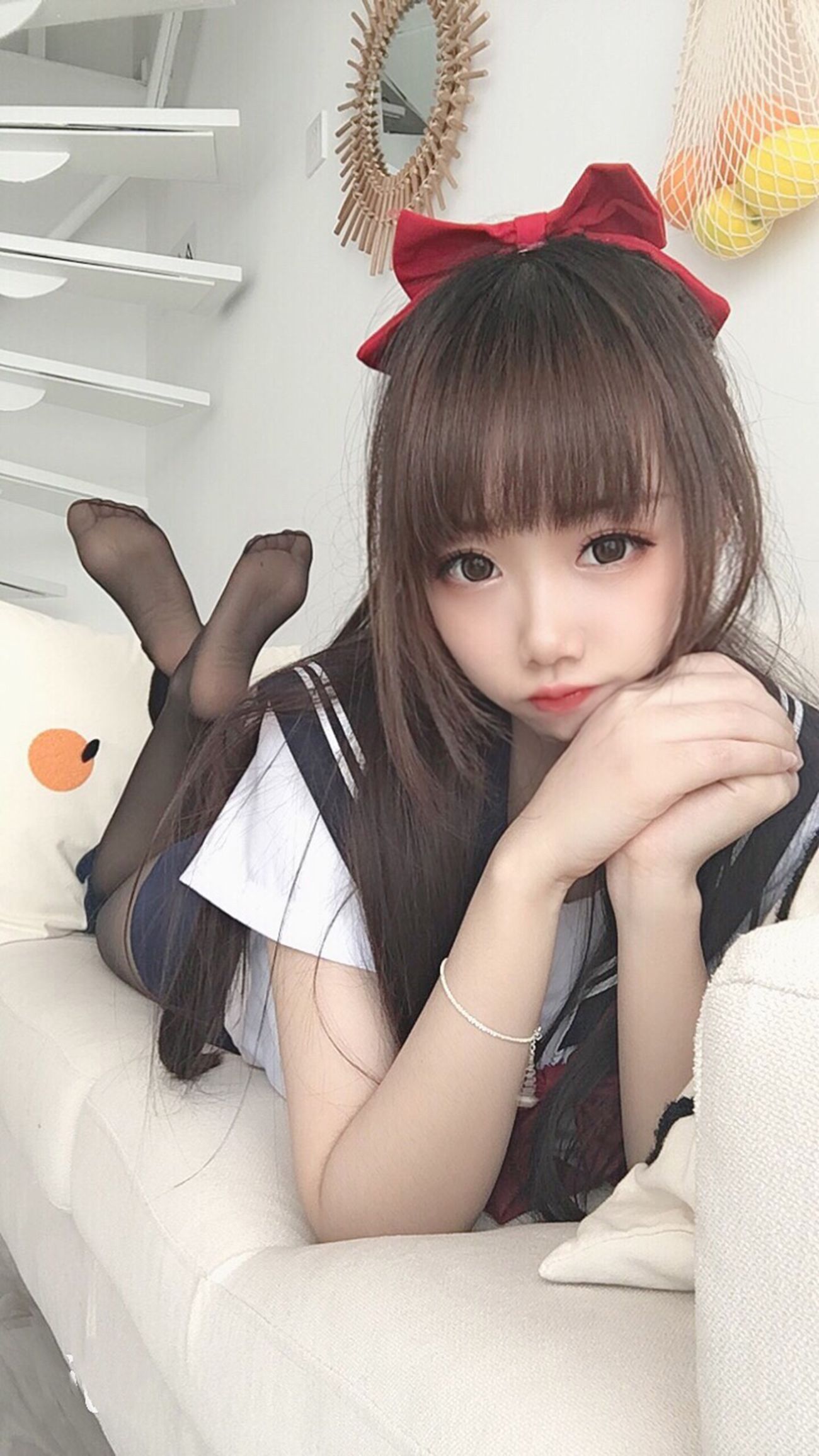 图片[10]-雪琪 – 黑丝JK死库水[65P] – 速更版-美库