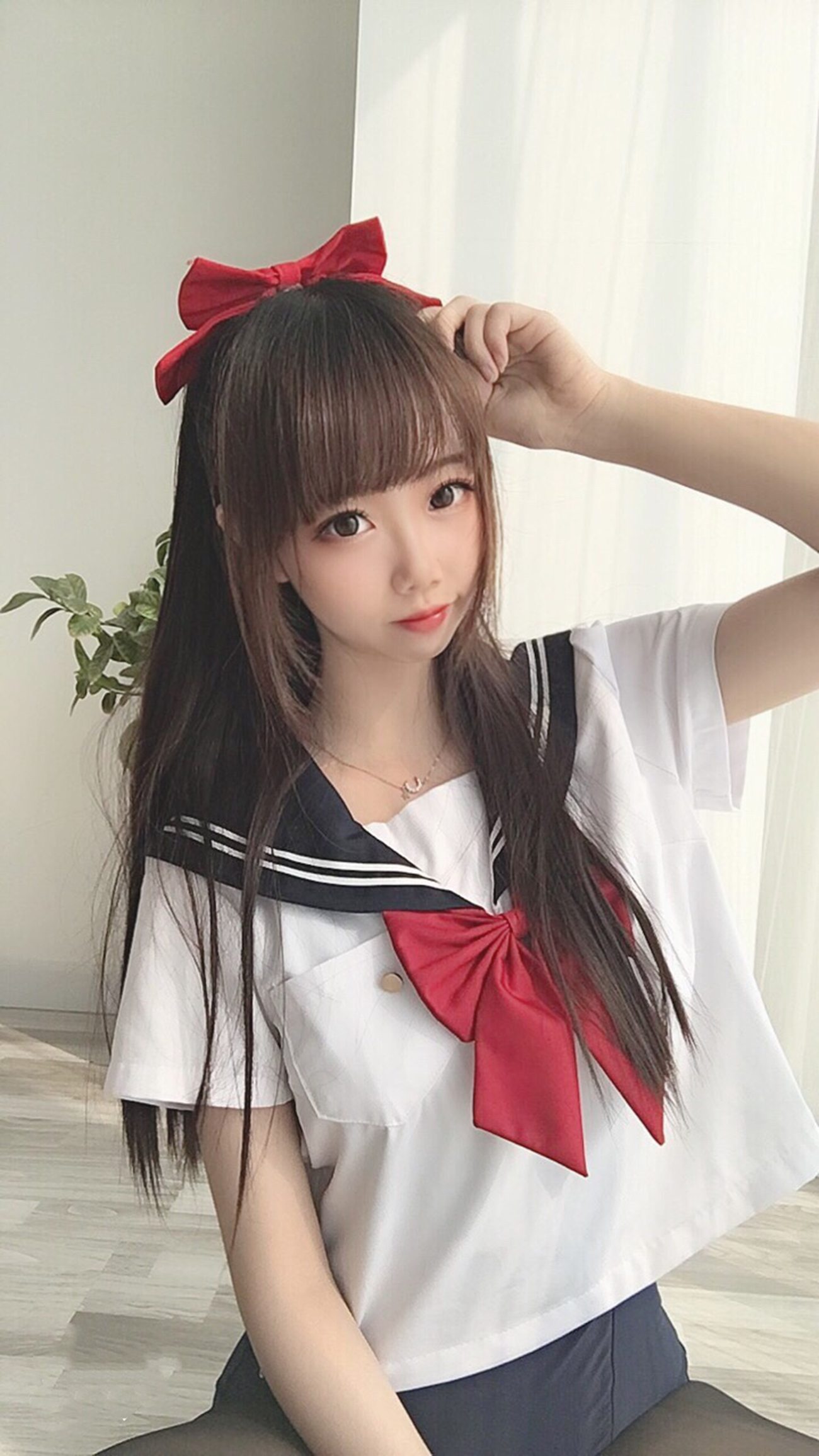 图片[11]-雪琪 – 黑丝JK死库水[65P] – 速更版-美库