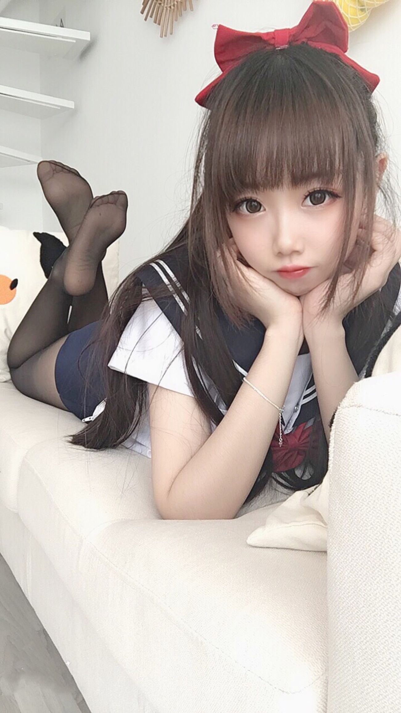 图片[21]-雪琪 – 黑丝JK死库水[65P] – 速更版-美库