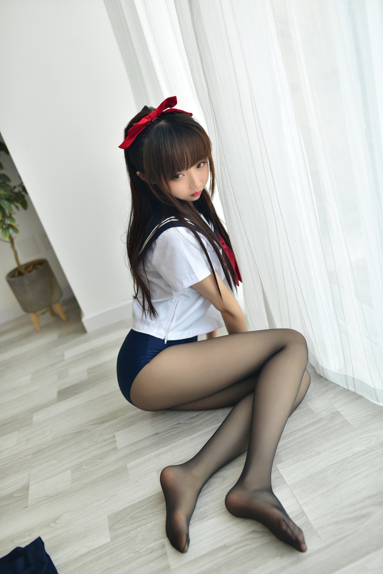 图片[60]-雪琪 – 黑丝JK死库水[65P] – 速更版-美库