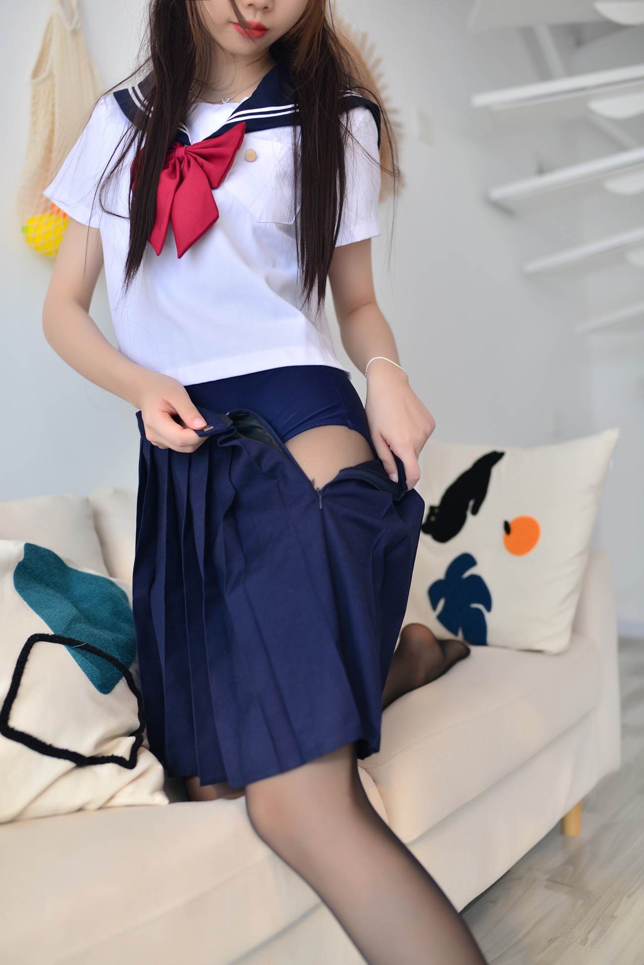 图片[66]-雪琪 – 黑丝JK死库水[65P] – 速更版-美库