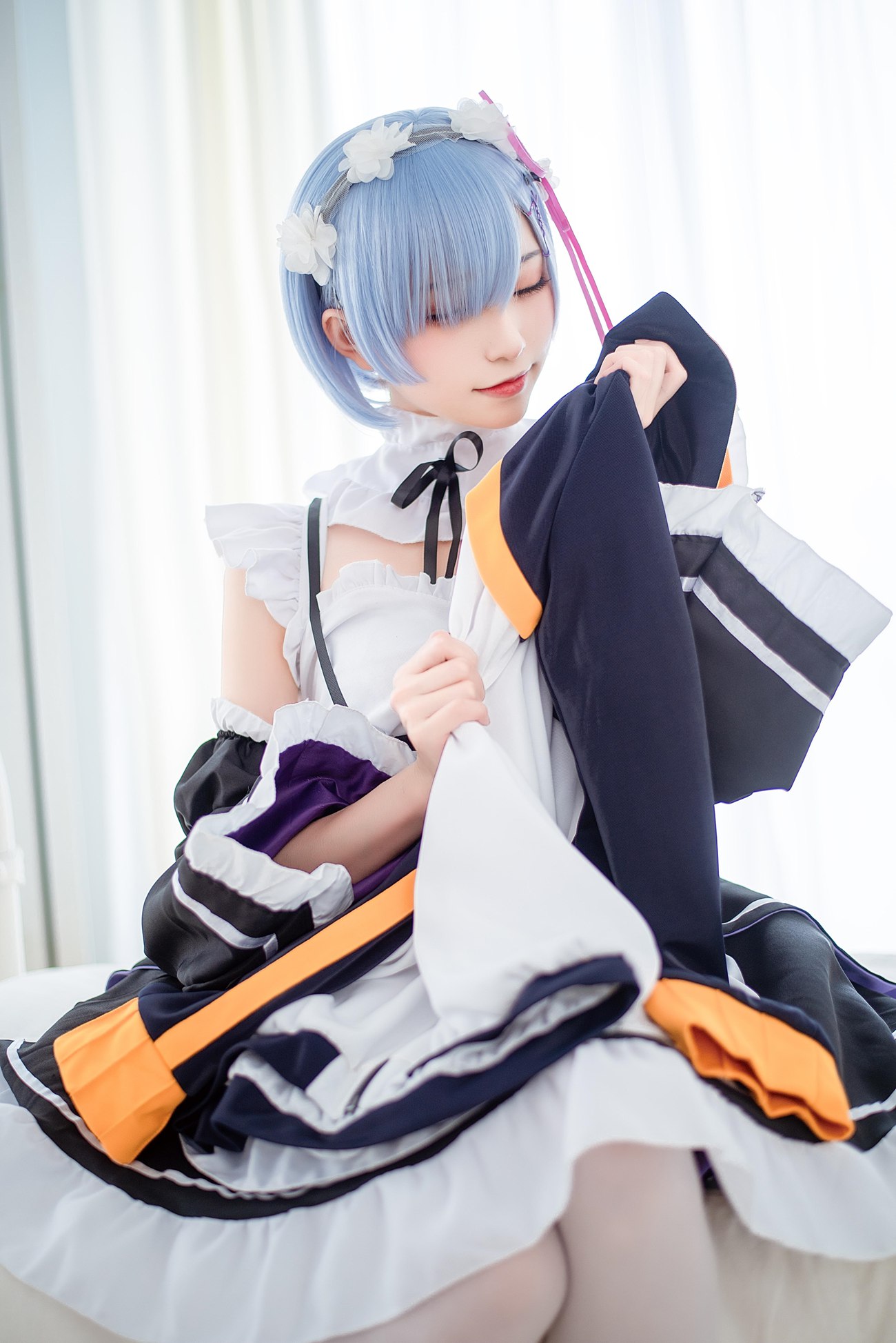 图片[12]-绮太郎Kitaro  – 蕾姆运动服[18P] – 速更版-美库