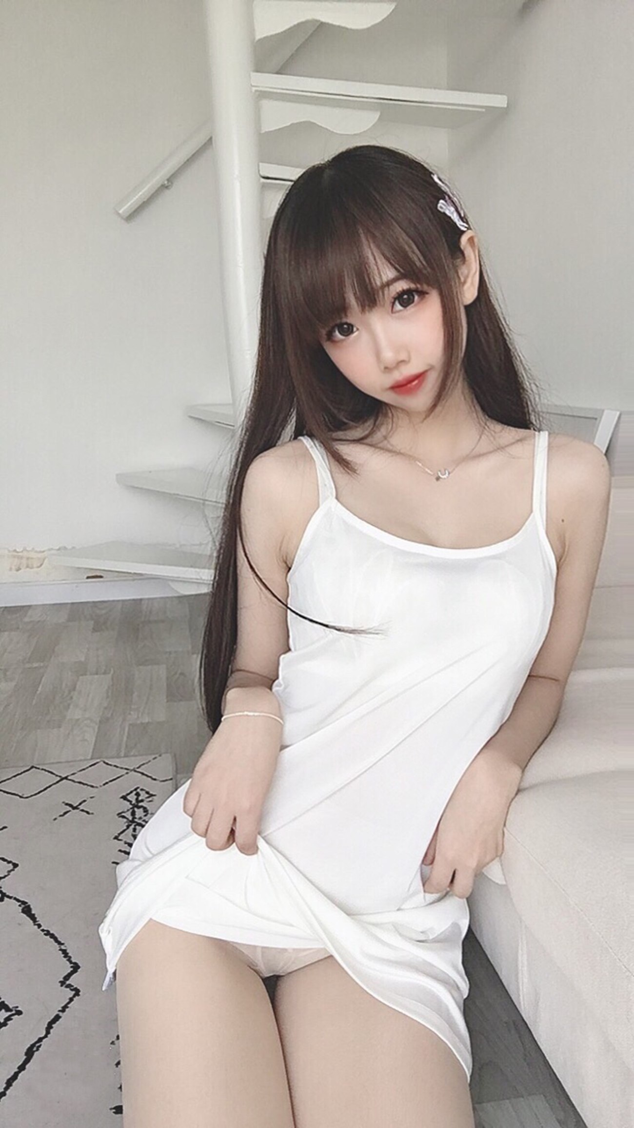 图片[56]-雪琪 – 肉丝吊带裙[62P] – 速更版-美库