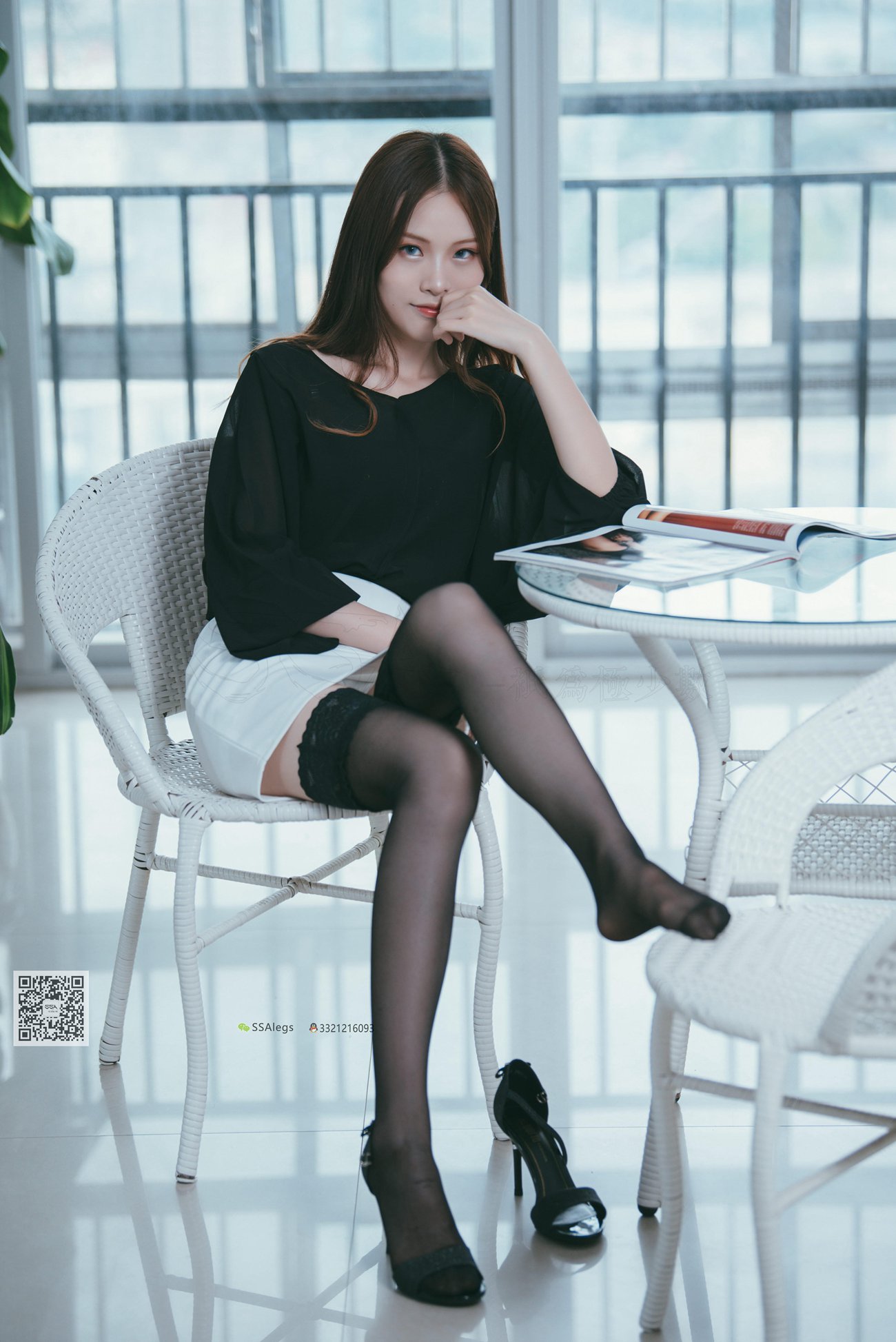 图片[37]-[SSA丝社]超清写真 NO.001 办公室职业装《绫》长筒黑丝[98P] – 速更版-美库