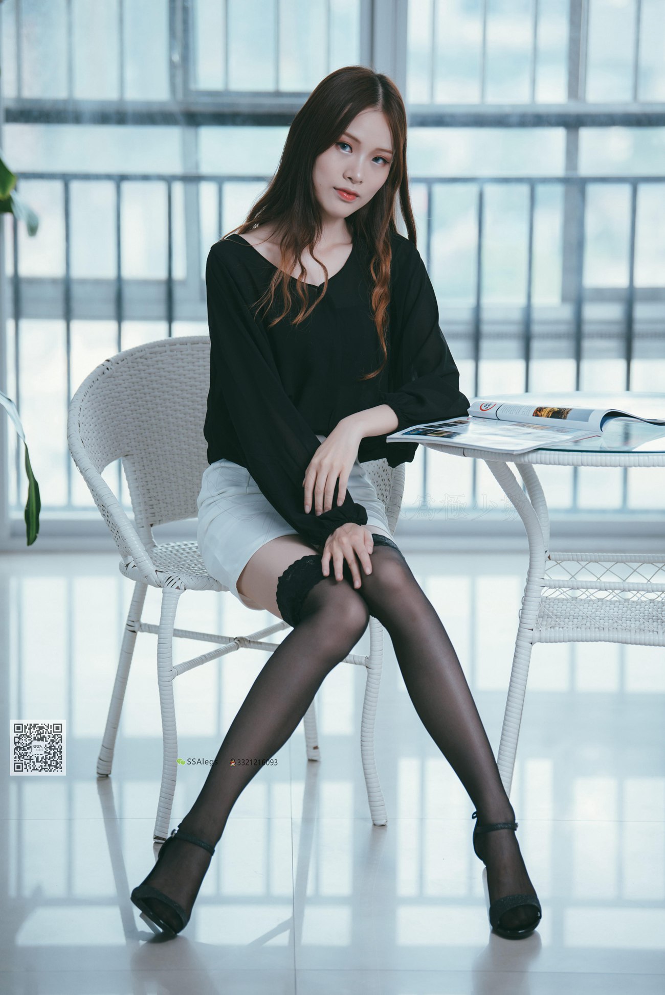 图片[59]-[SSA丝社]超清写真 NO.001 办公室职业装《绫》长筒黑丝[98P] – 速更版-美库
