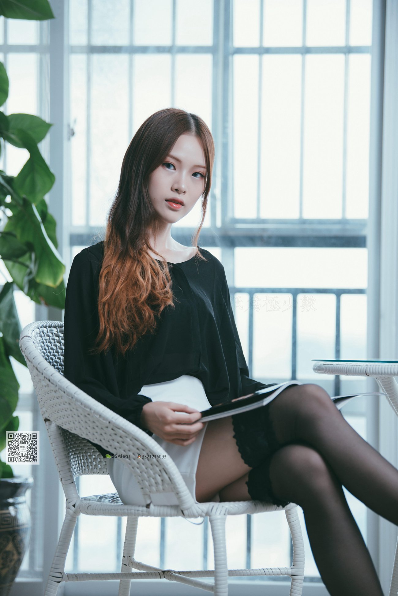 图片[65]-[SSA丝社]超清写真 NO.001 办公室职业装《绫》长筒黑丝[98P] – 速更版-美库
