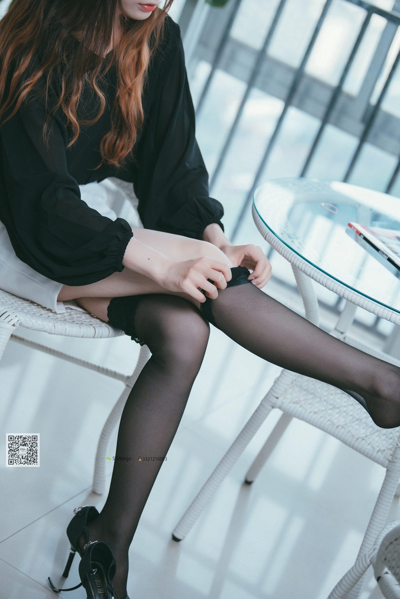 图片[67]-[SSA丝社]超清写真 NO.001 办公室职业装《绫》长筒黑丝[98P] – 速更版-美库