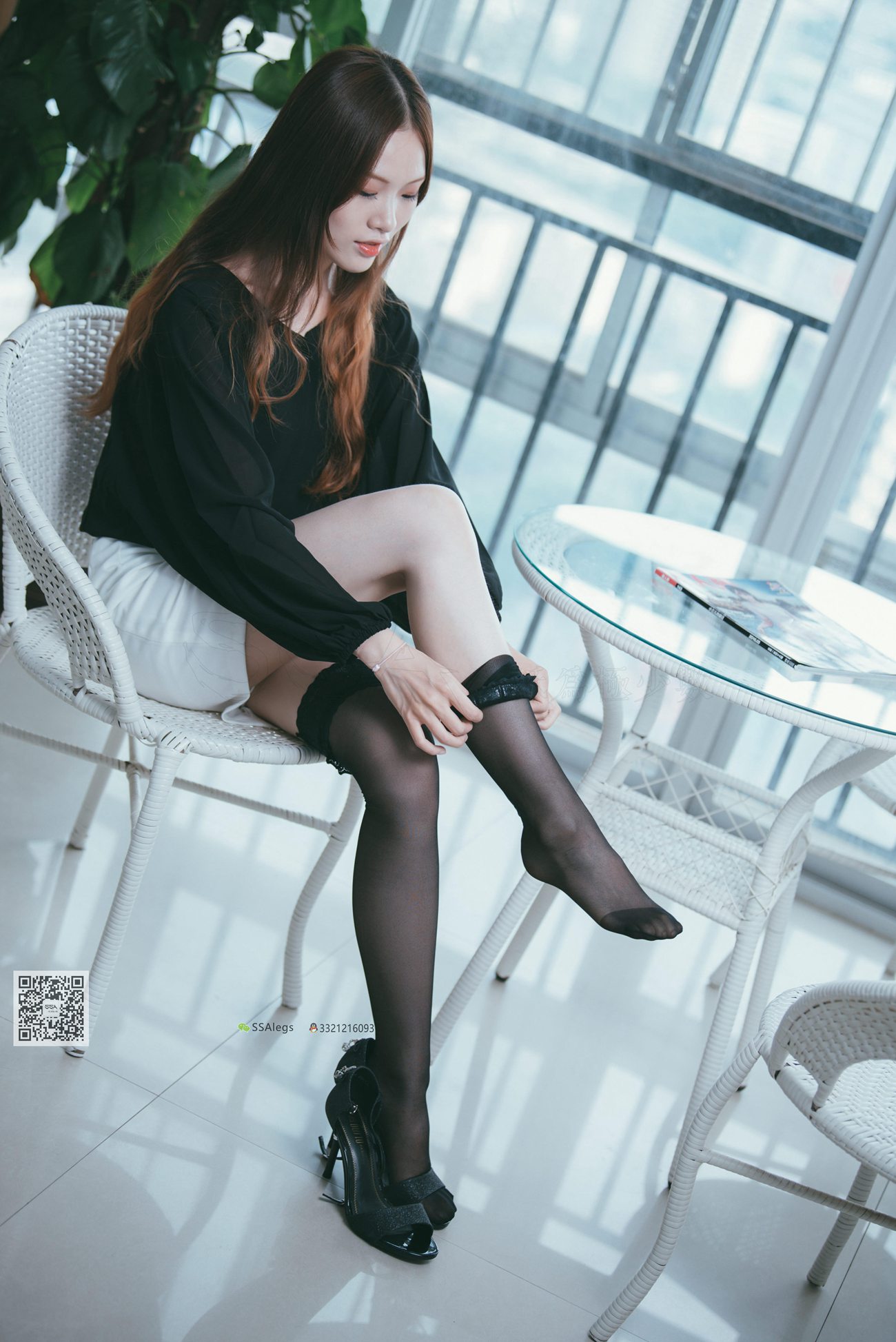 图片[73]-[SSA丝社]超清写真 NO.001 办公室职业装《绫》长筒黑丝[98P] – 速更版-美库