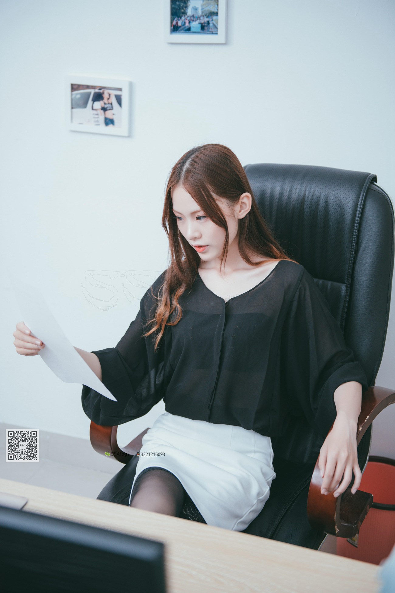 图片[88]-[SSA丝社]超清写真 NO.001 办公室职业装《绫》长筒黑丝[98P] – 速更版-美库