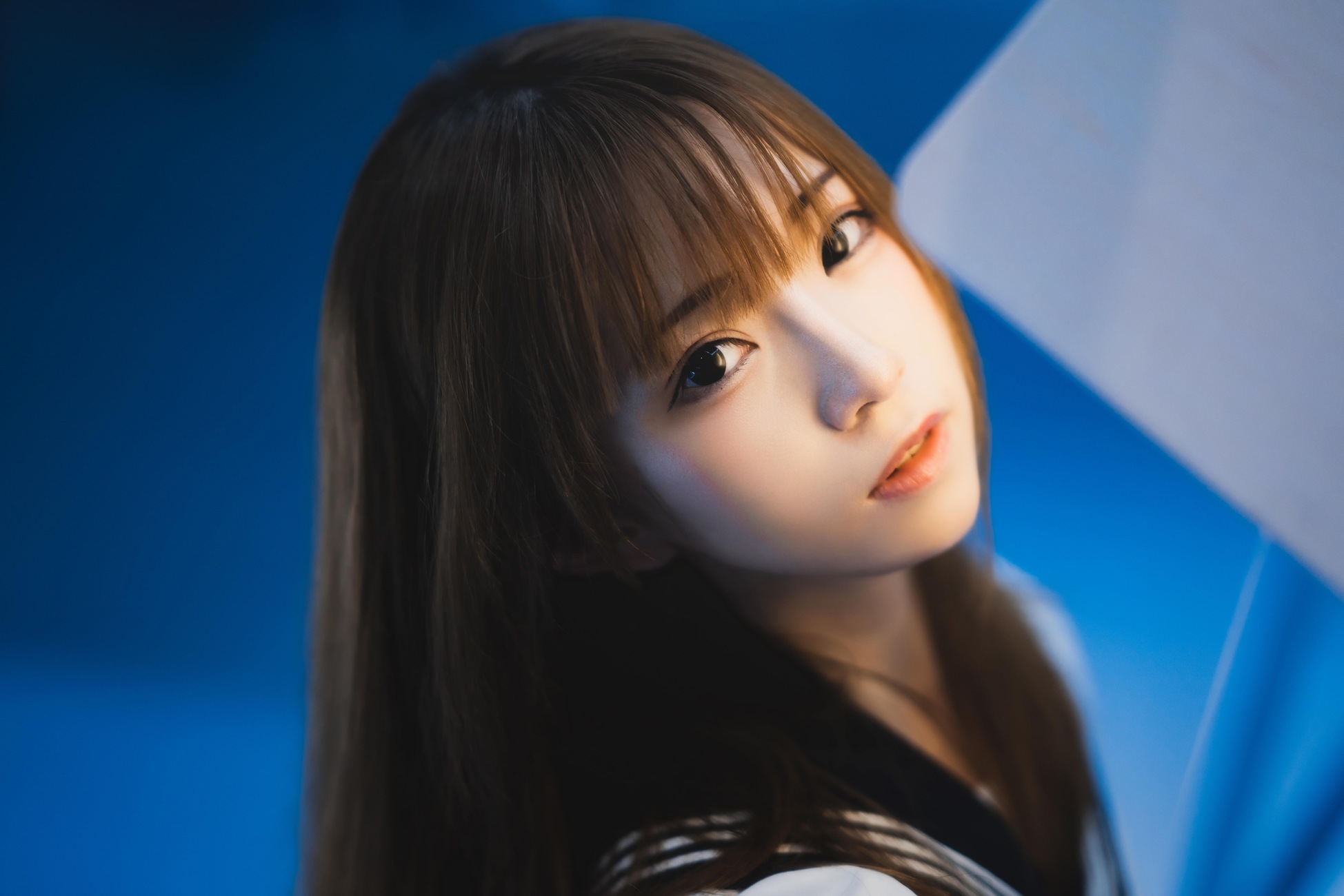 图片[13]-绮太郎Kitaro – 十分之七的蓝[25P] – 速更版-美库