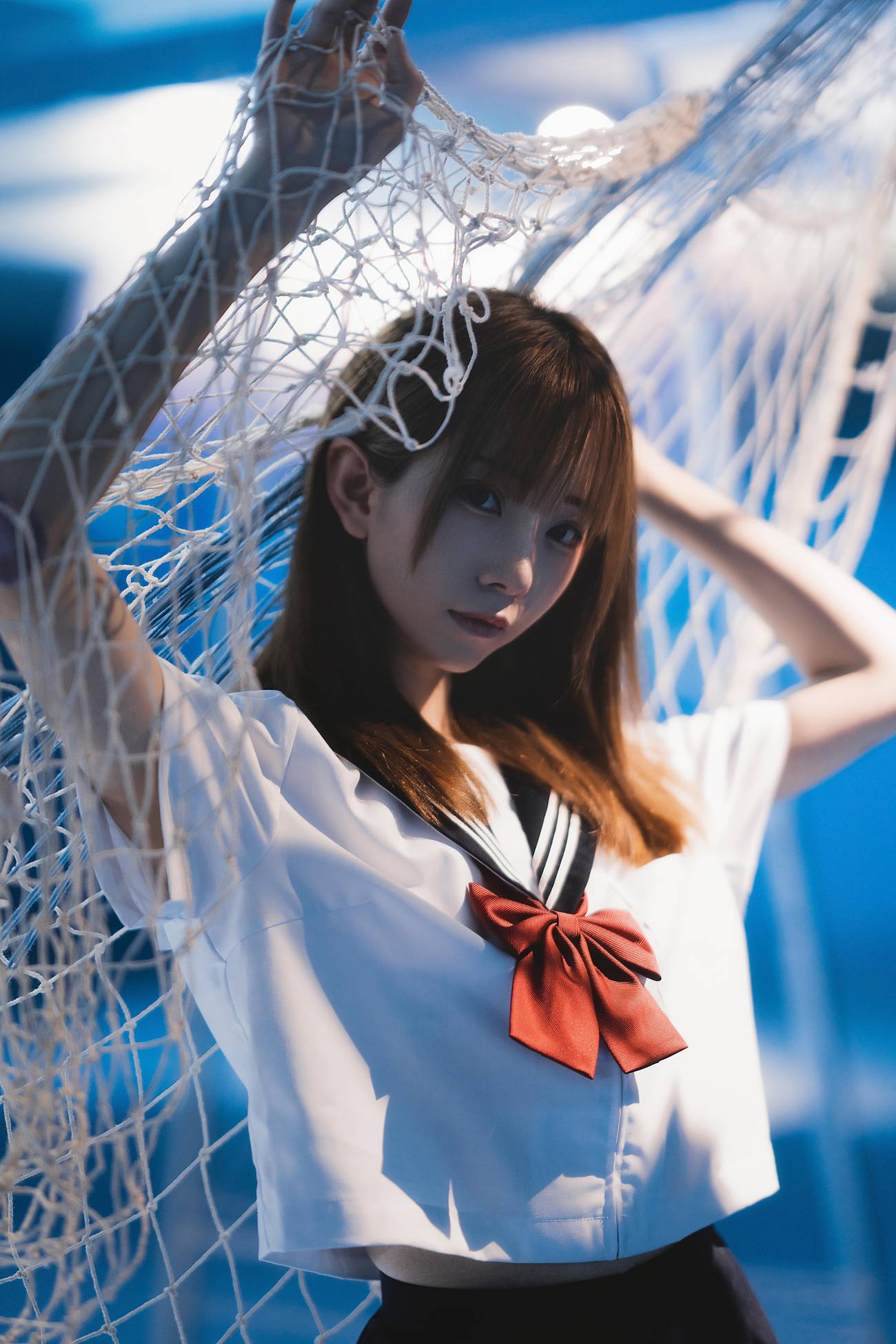 图片[16]-绮太郎Kitaro – 十分之七的蓝[25P] – 速更版-美库