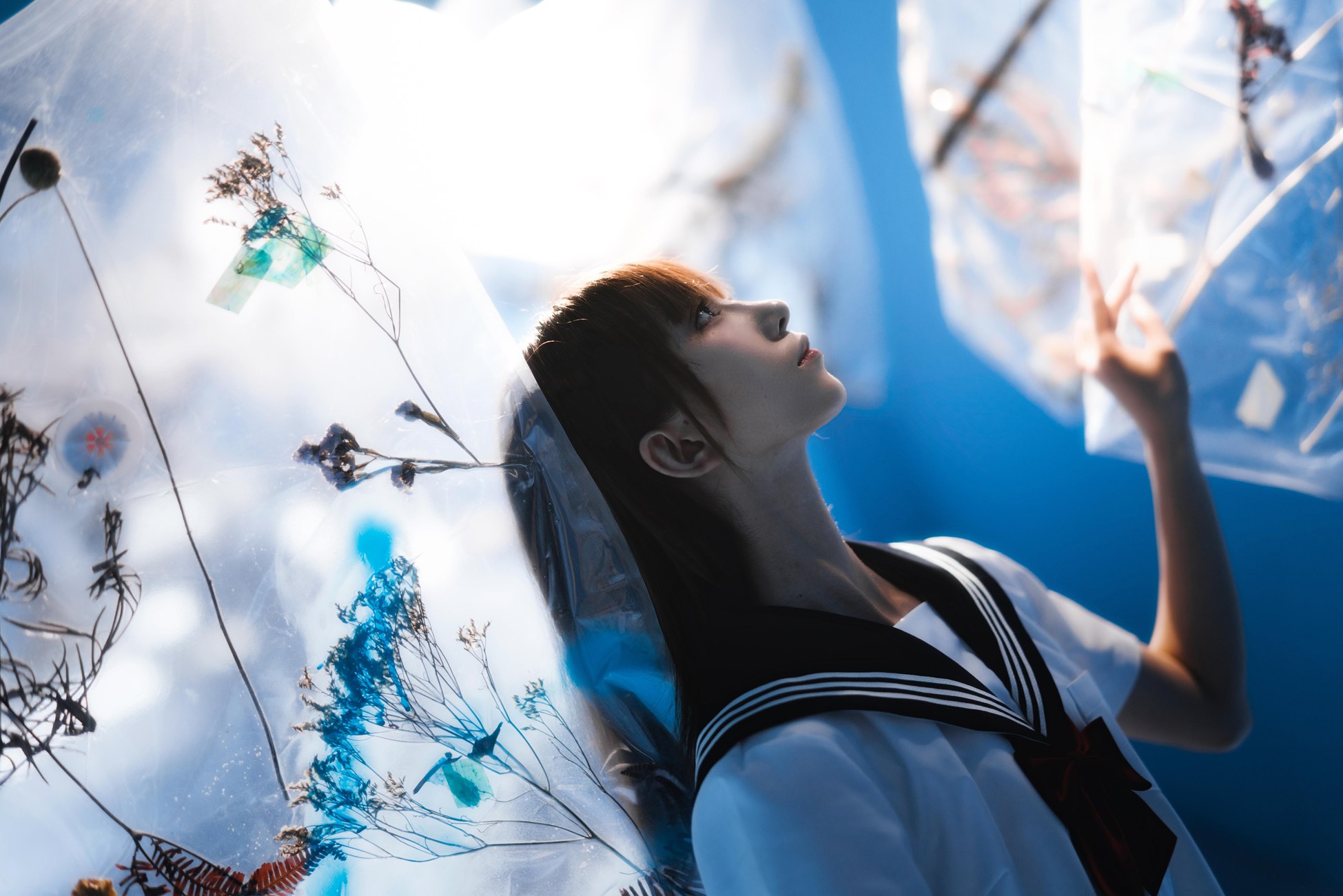 图片[21]-绮太郎Kitaro – 十分之七的蓝[25P] – 速更版-美库