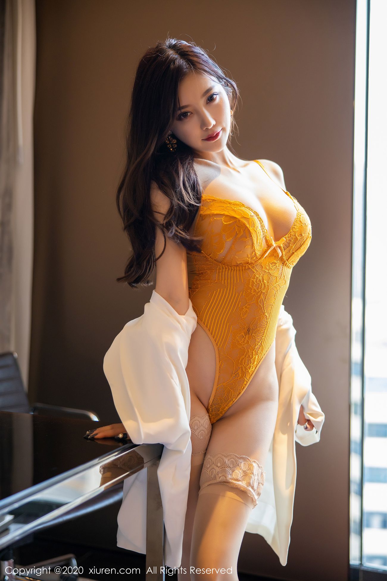 图片[57]-[Xiuren秀人网]XR20200122N01964 2020.01.22 NO.1964 精致镂空内衣与蕾丝袜 杨晨晨sugar[110+1P] – 速更版-美库