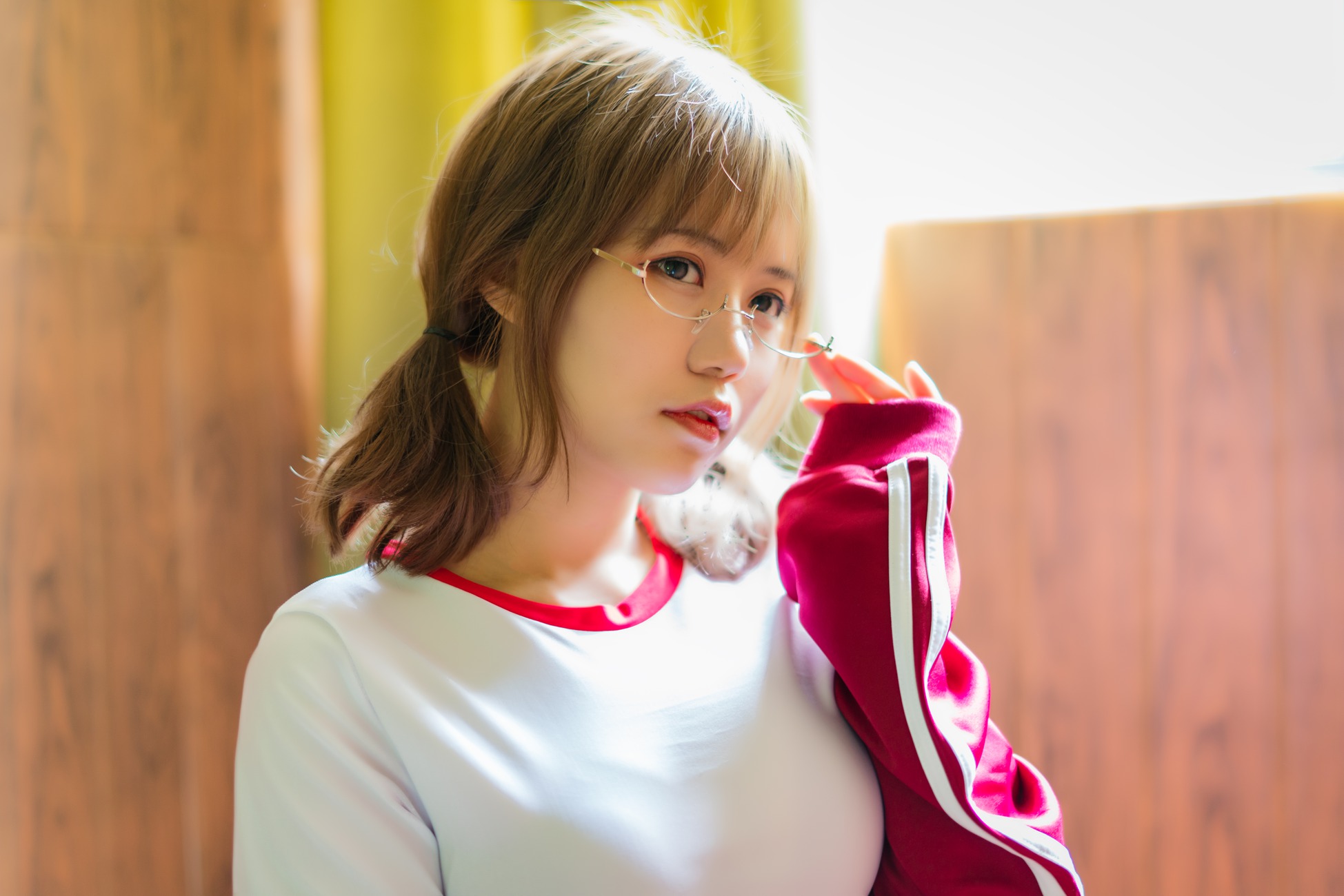 图片[30]-小仓千代w – 红色体操服[48P] – 速更版-美库