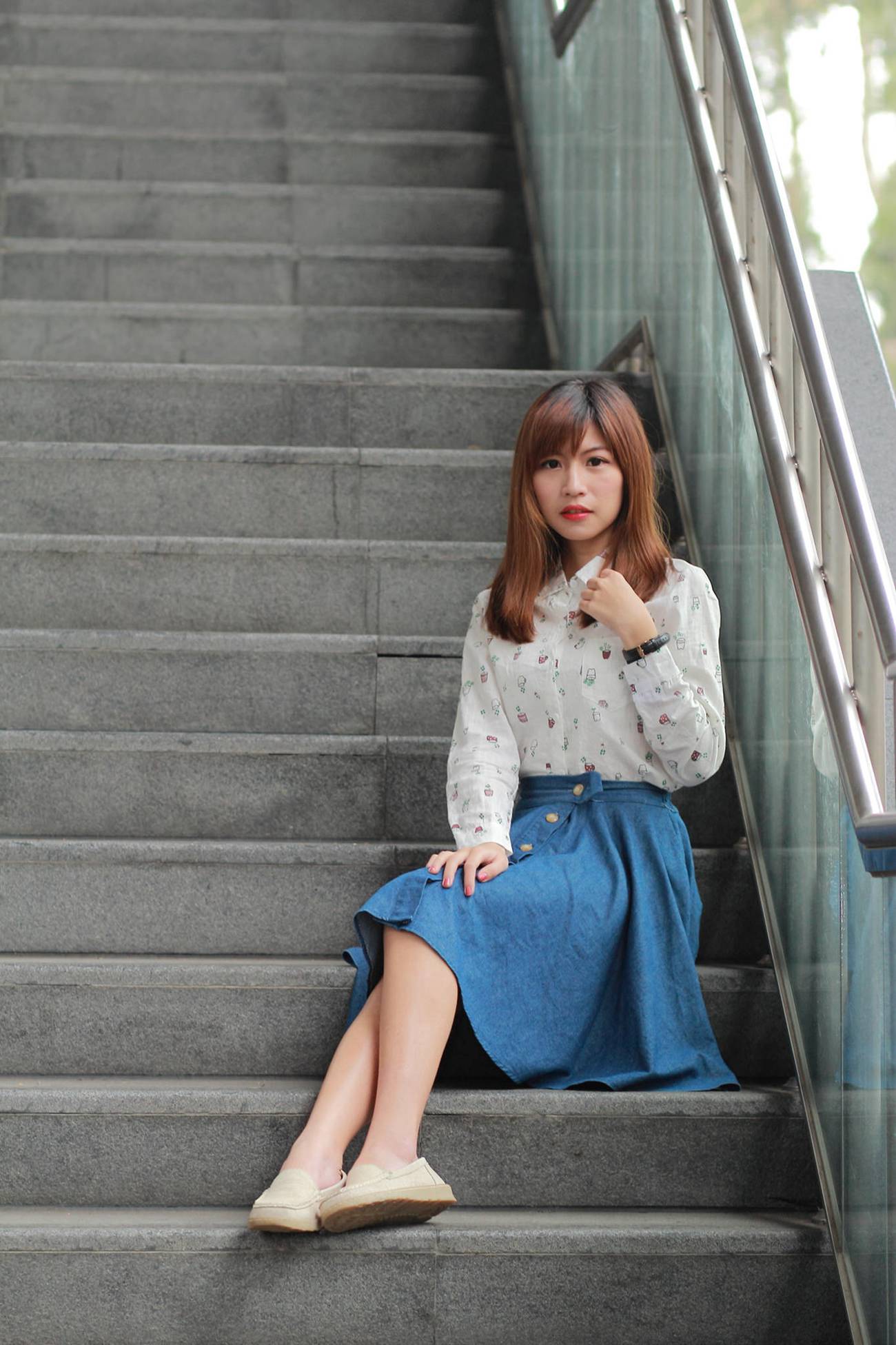 图片[31]-制服の女生 NO.001 林温蒂[51P] – 速更版-美库