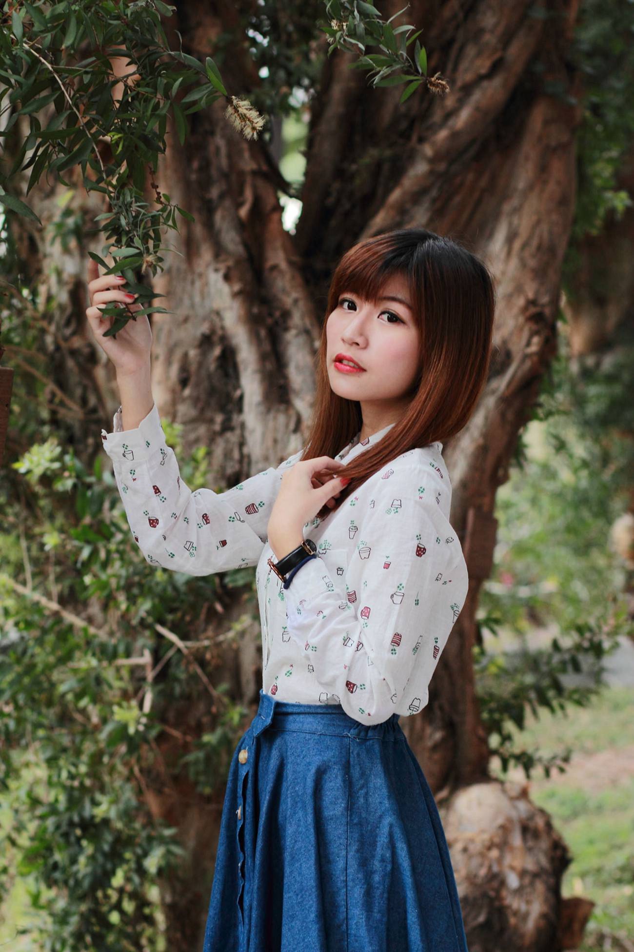 图片[39]-制服の女生 NO.001 林温蒂[51P] – 速更版-美库