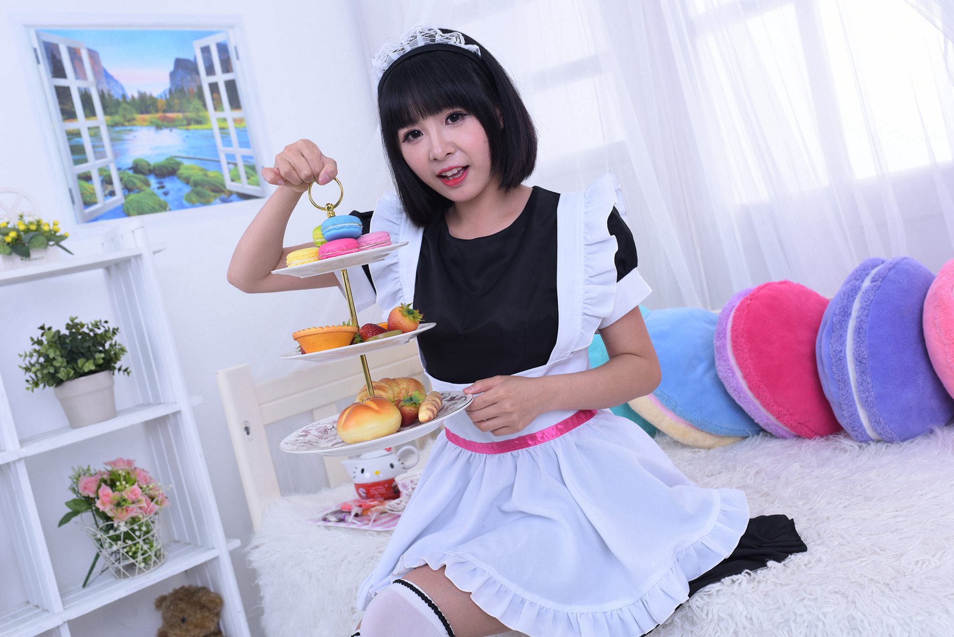 图片[15]-制服の女生 NO.004 海琳 护士与女仆[40P] – 速更版-美库