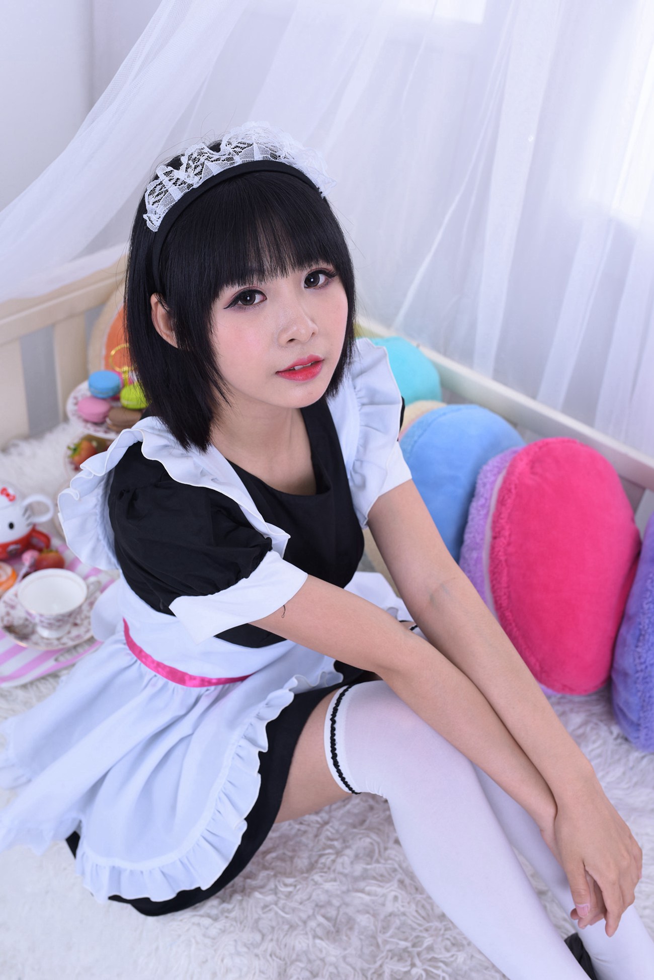 图片[19]-制服の女生 NO.004 海琳 护士与女仆[40P] – 速更版-美库