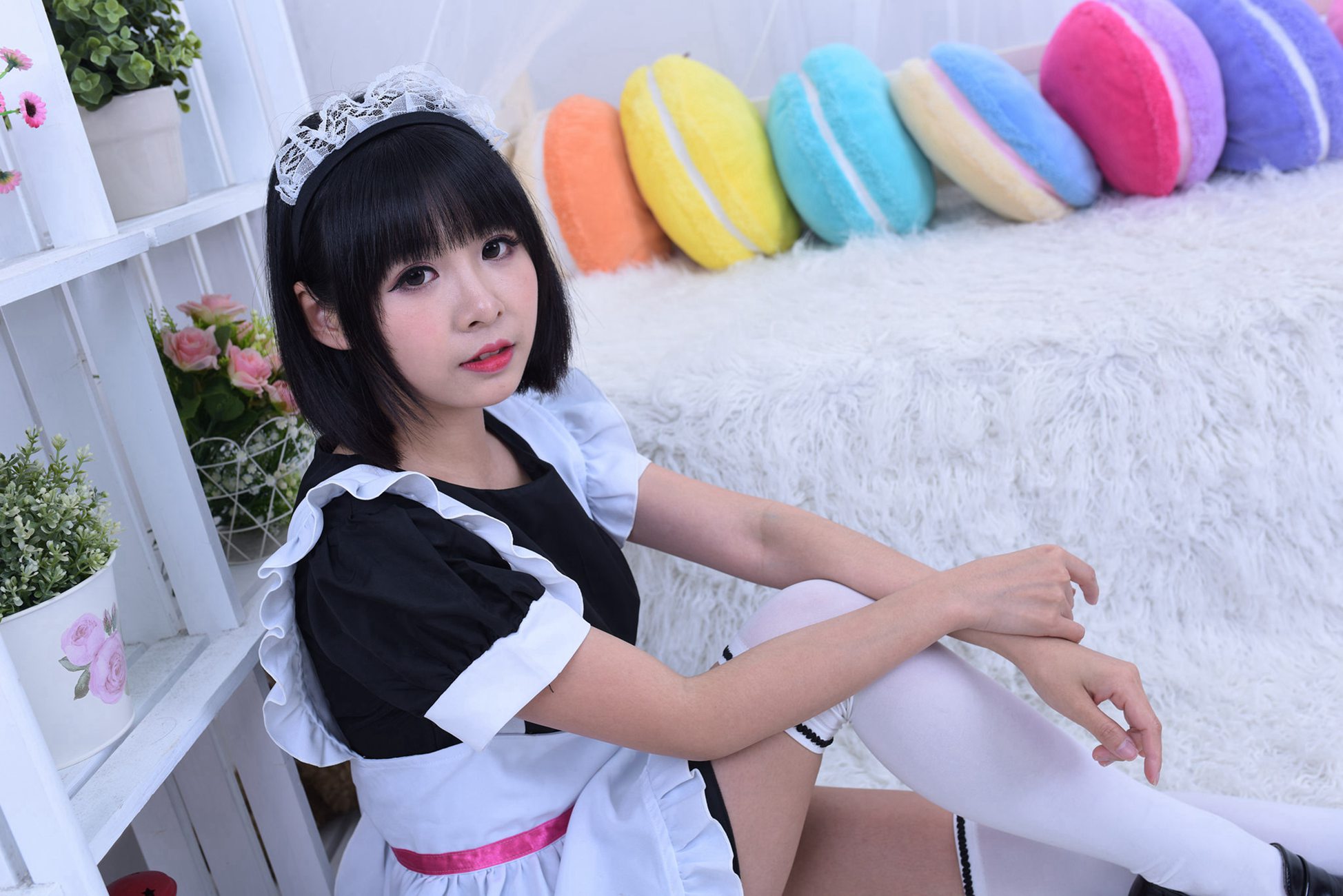 图片[23]-制服の女生 NO.004 海琳 护士与女仆[40P] – 速更版-美库