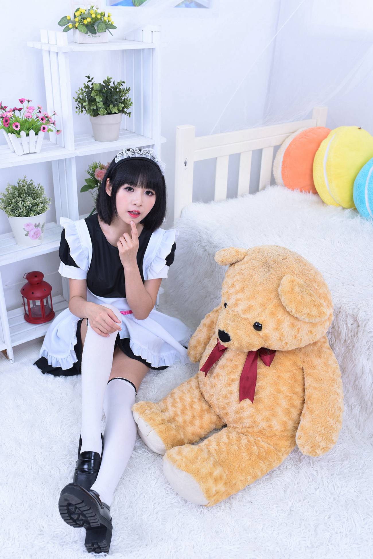 图片[24]-制服の女生 NO.004 海琳 护士与女仆[40P] – 速更版-美库