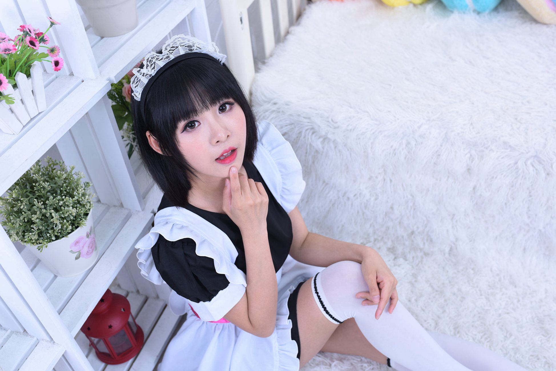 图片[25]-制服の女生 NO.004 海琳 护士与女仆[40P] – 速更版-美库