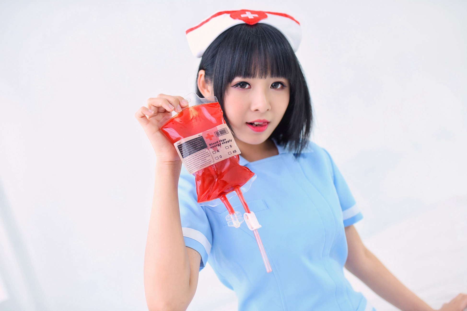 图片[35]-制服の女生 NO.004 海琳 护士与女仆[40P] – 速更版-美库