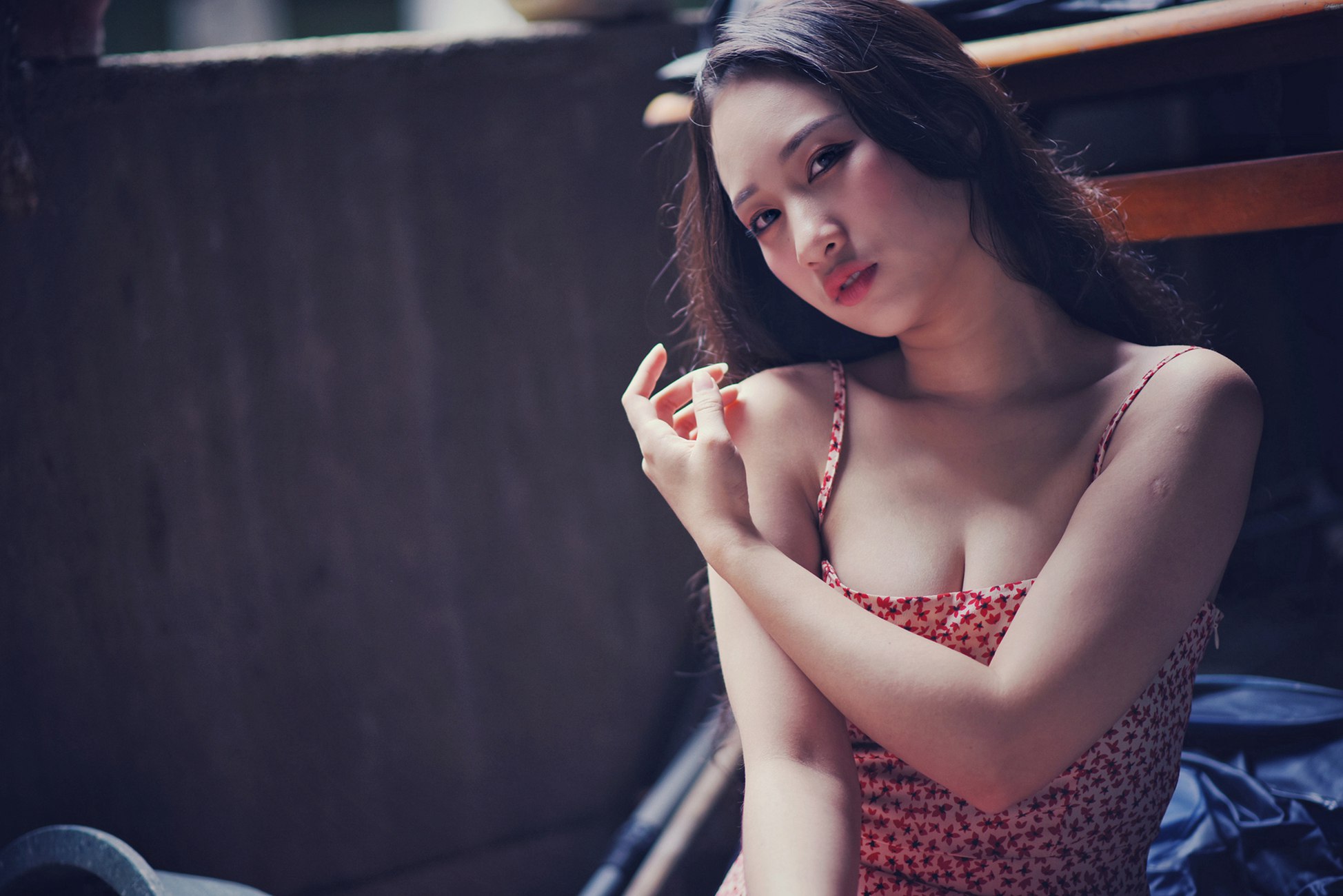 图片[15]-制服の女生 NO.006 岑晴晴 慵懒的性感[52P] – 速更版-美库