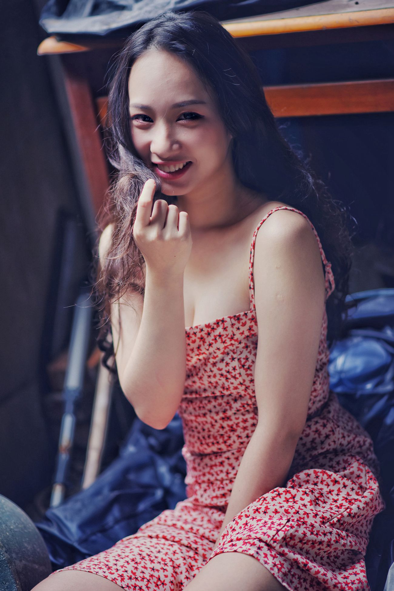 图片[18]-制服の女生 NO.006 岑晴晴 慵懒的性感[52P] – 速更版-美库