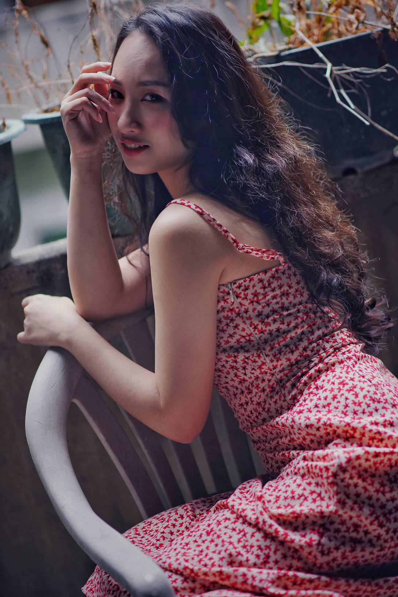 图片[28]-制服の女生 NO.006 岑晴晴 慵懒的性感[52P] – 速更版-美库