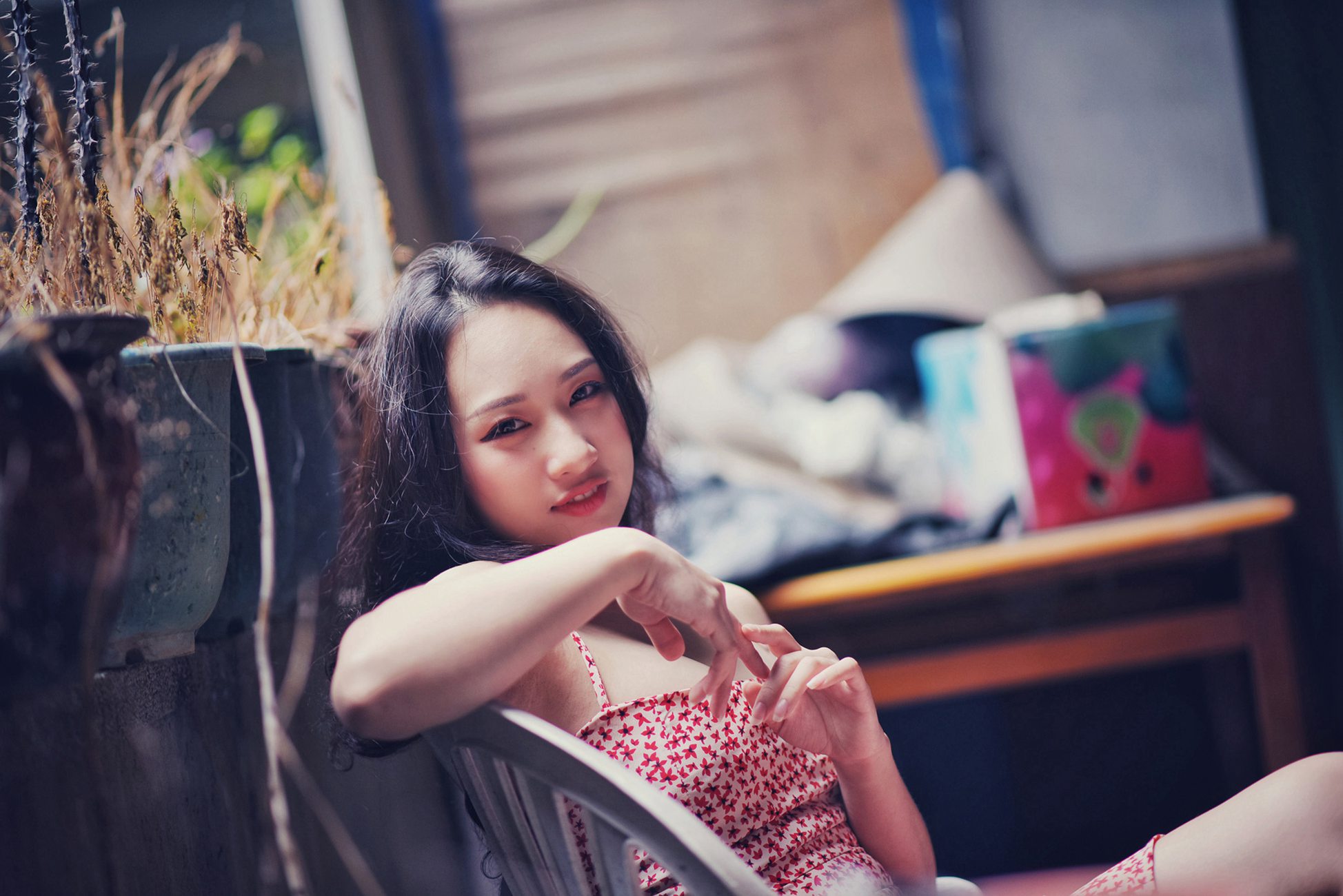 图片[36]-制服の女生 NO.006 岑晴晴 慵懒的性感[52P] – 速更版-美库