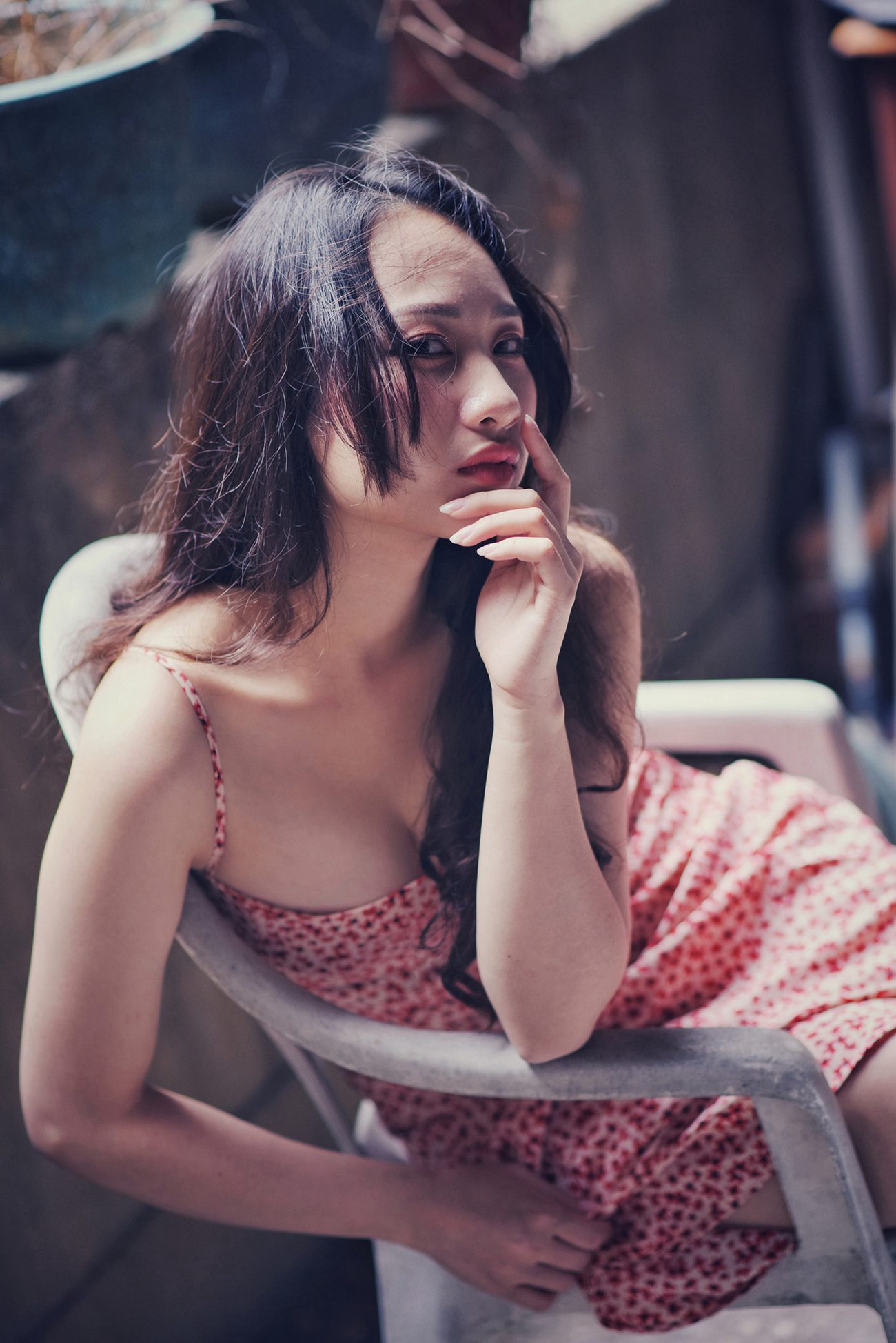 图片[37]-制服の女生 NO.006 岑晴晴 慵懒的性感[52P] – 速更版-美库