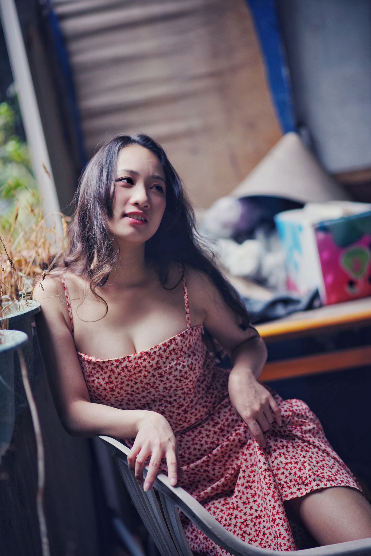 图片[41]-制服の女生 NO.006 岑晴晴 慵懒的性感[52P] – 速更版-美库