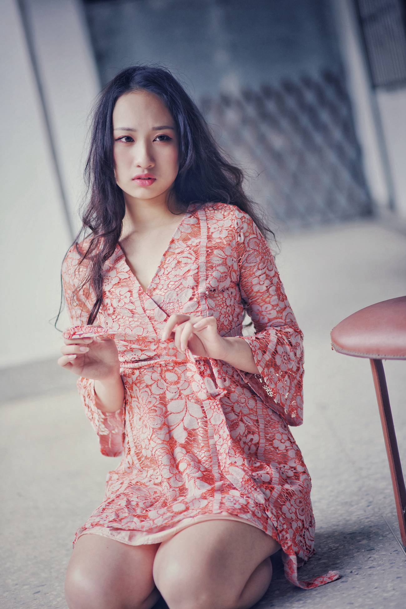 图片[50]-制服の女生 NO.006 岑晴晴 慵懒的性感[52P] – 速更版-美库