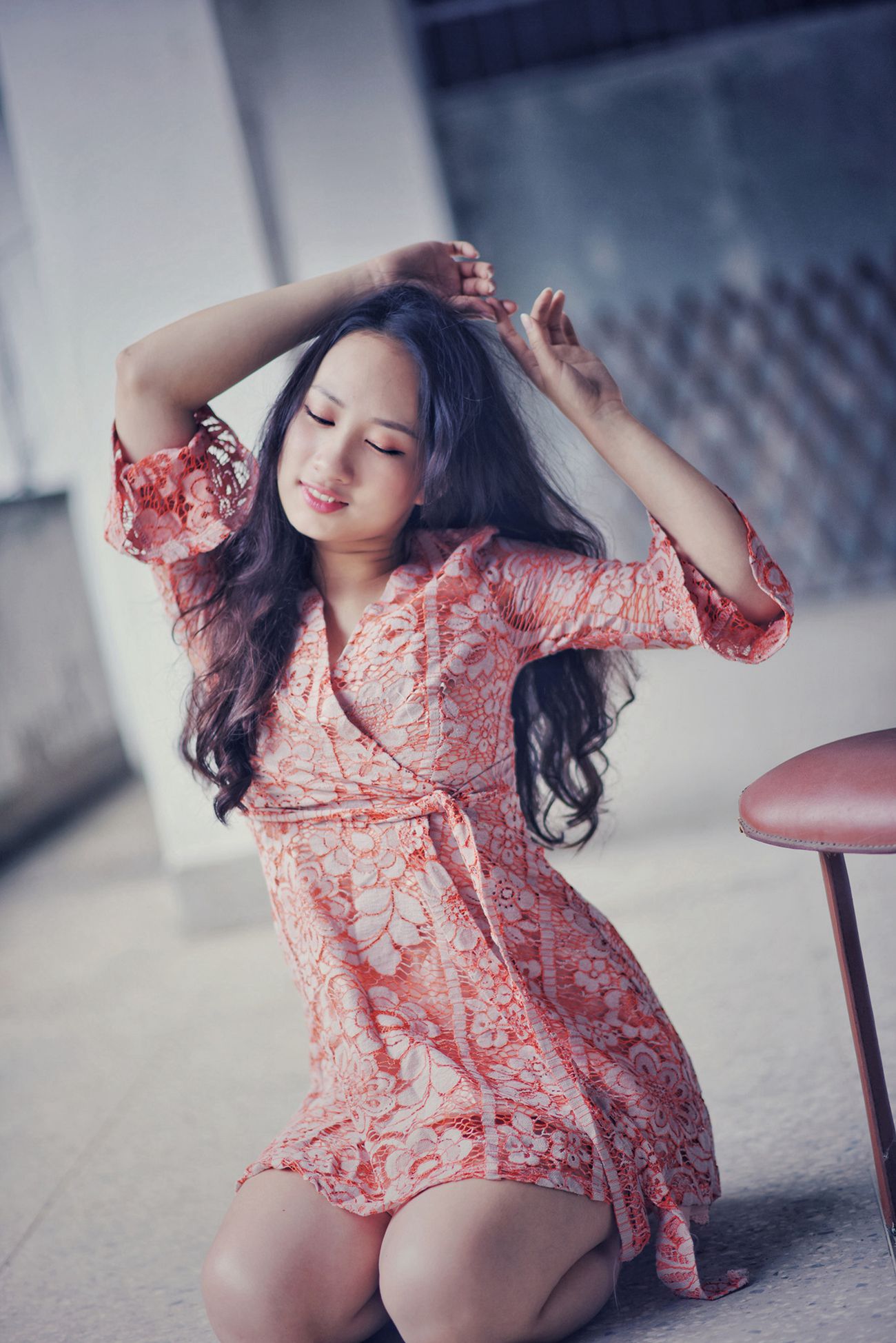 图片[51]-制服の女生 NO.006 岑晴晴 慵懒的性感[52P] – 速更版-美库