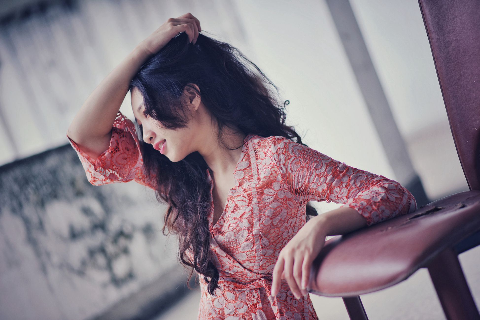 图片[53]-制服の女生 NO.006 岑晴晴 慵懒的性感[52P] – 速更版-美库