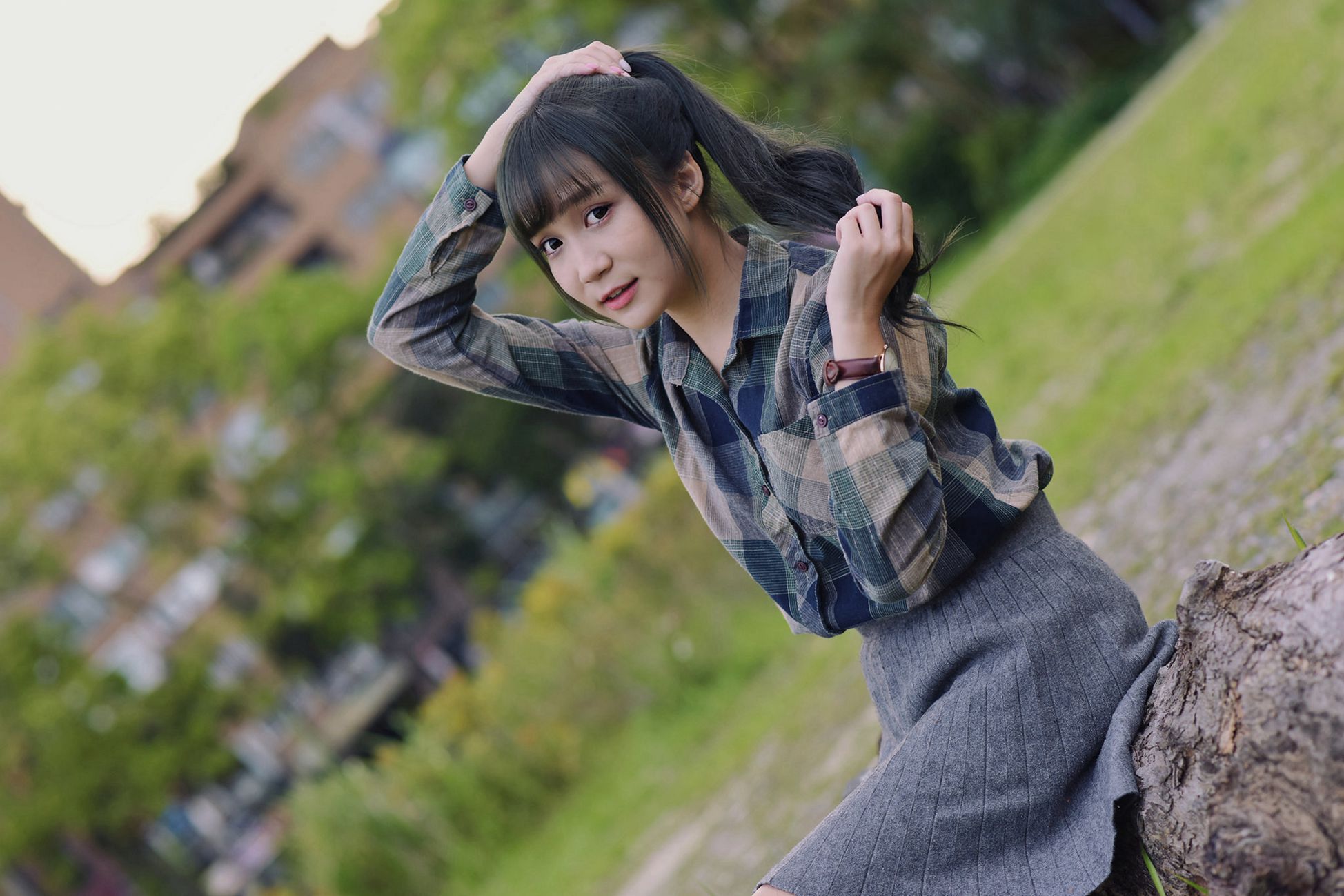 图片[13]-制服の女生 NO.007 安琪 可爱少女[26P] – 速更版-美库