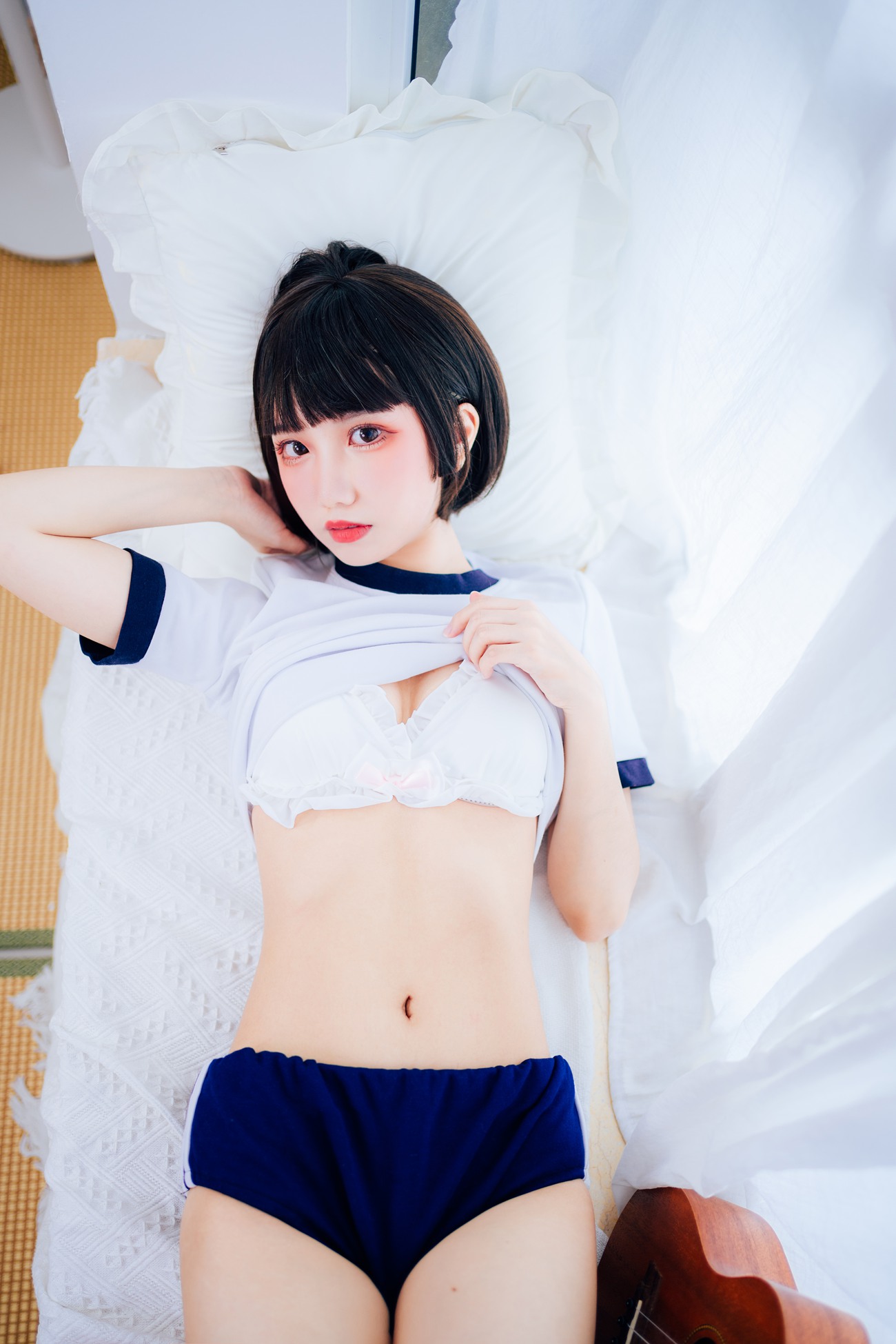 图片[14]-果咩酱w – 体操服[19P] – 速更版-美库