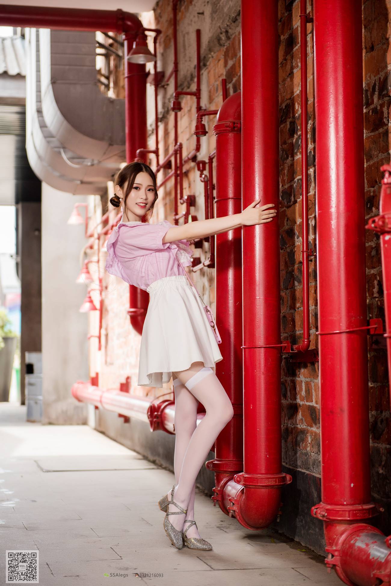 图片[63]-[SSA丝社]超清写真 NO.009 琪琪 超薄5D长筒袜街拍[99P] – 速更版-美库