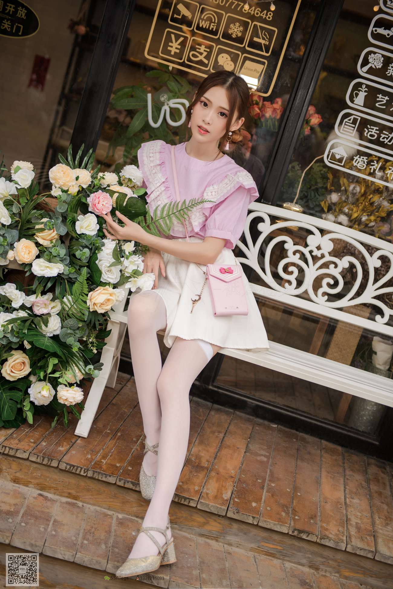 图片[66]-[SSA丝社]超清写真 NO.009 琪琪 超薄5D长筒袜街拍[99P] – 速更版-美库