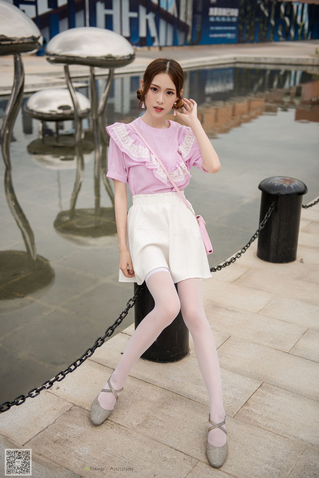 图片[93]-[SSA丝社]超清写真 NO.009 琪琪 超薄5D长筒袜街拍[99P] – 速更版-美库